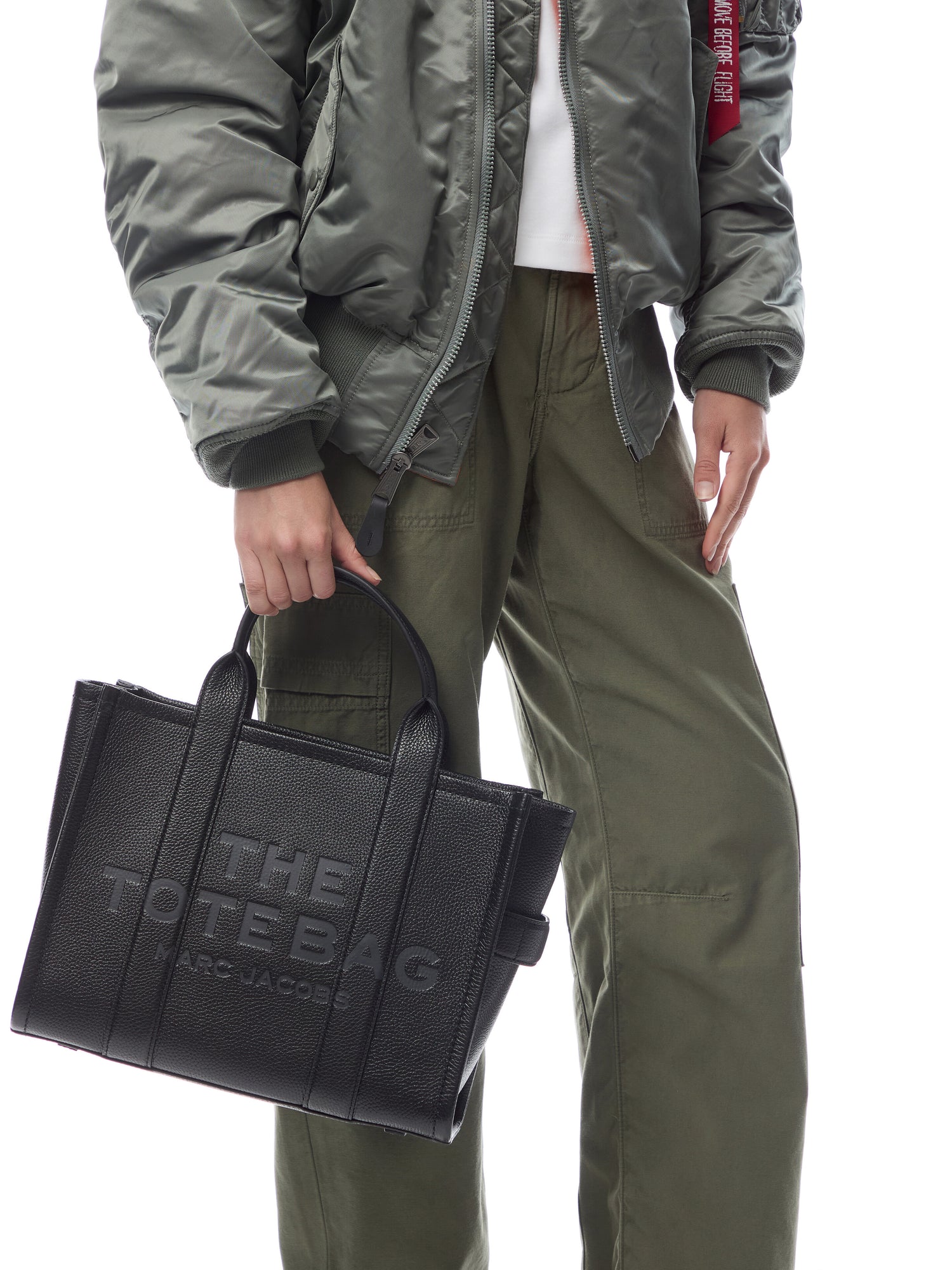 The Leather Medium Tote Bag