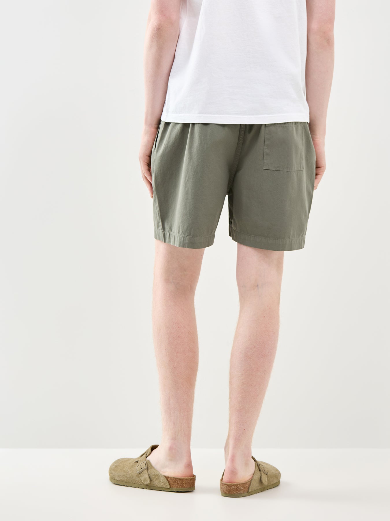 Organic Twill Shorts Olive