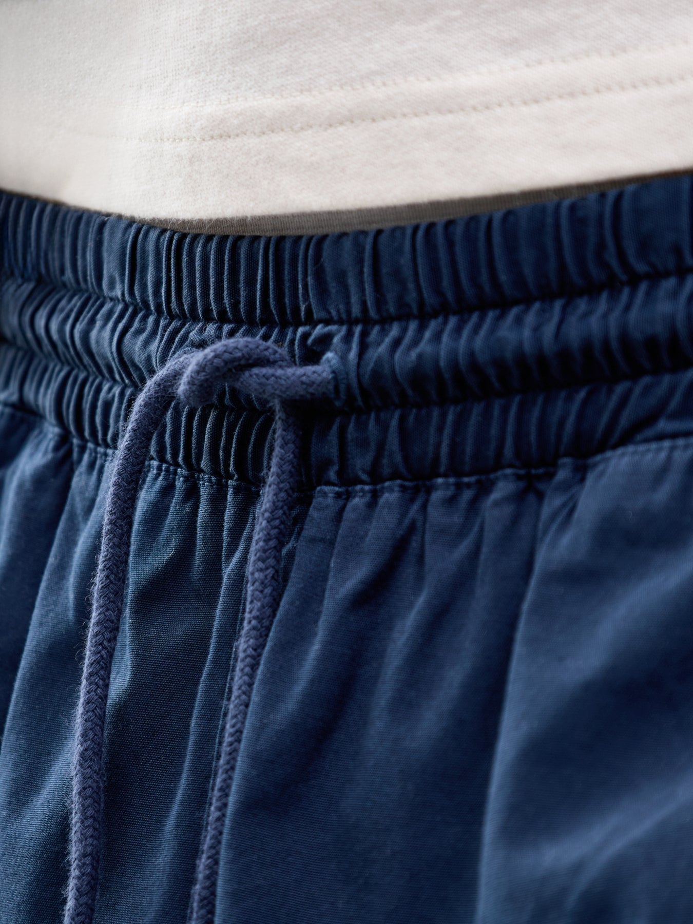 Organic Twill Shorts Navy