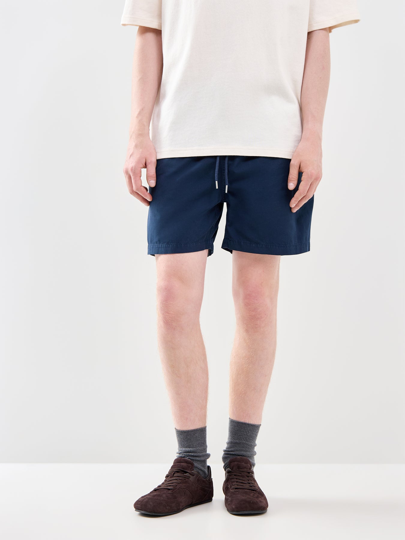 Organic Twill Shorts Navy