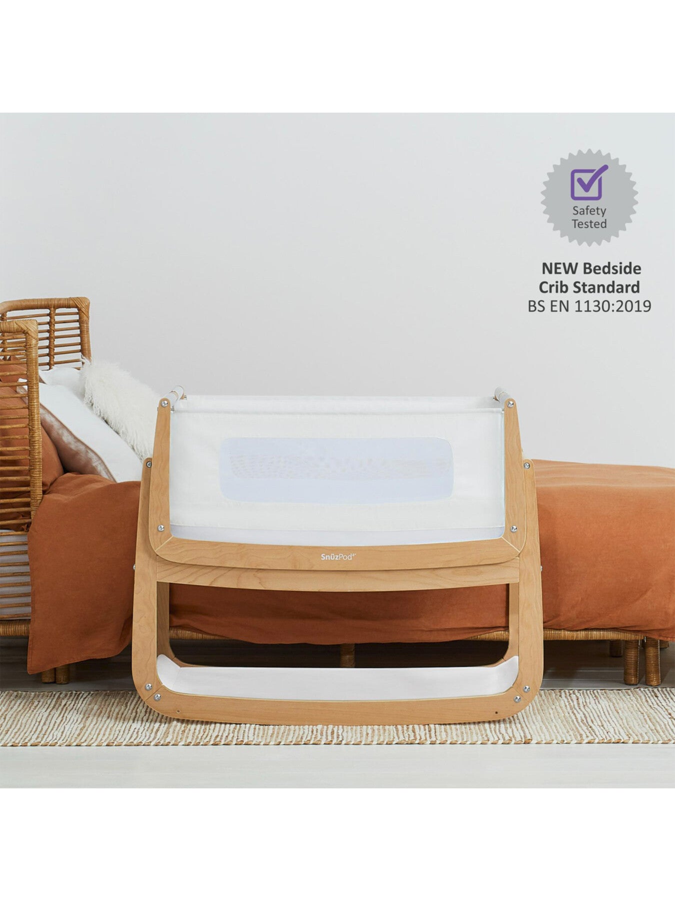 Snuzpod 4 Bedside Crib
