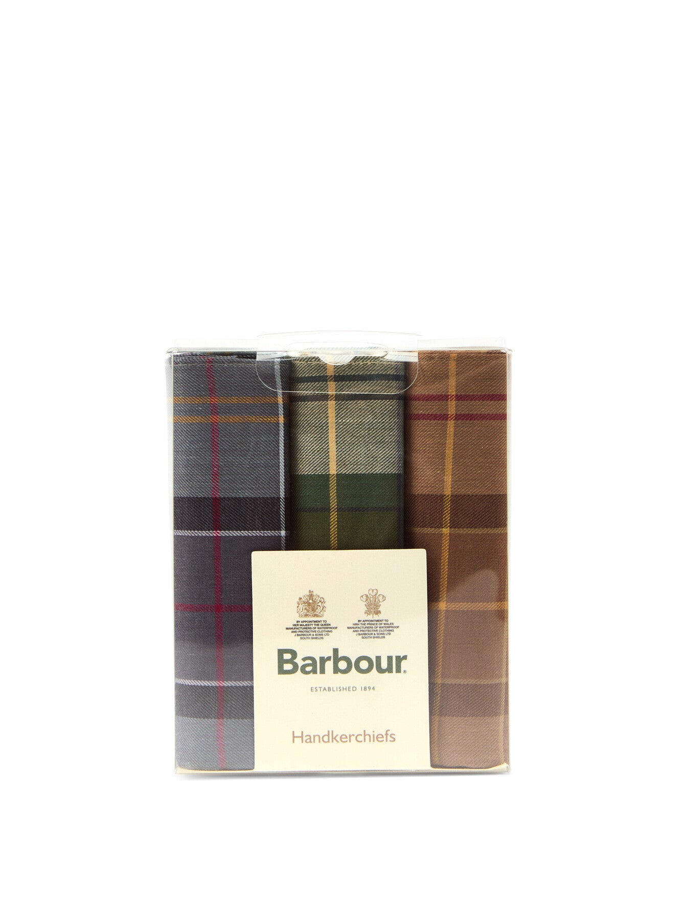 Three Pack Plaid Handkerchief
