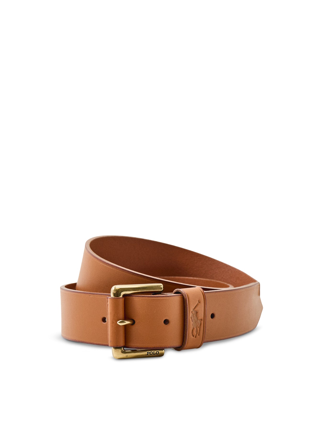 Polo Ralph Lauren Leather Belt Tan