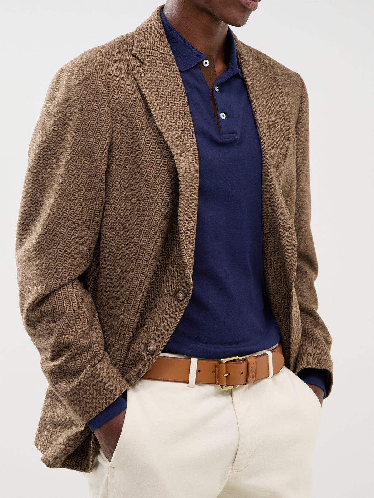 Polo Ralph Lauren Leather Belt Tan