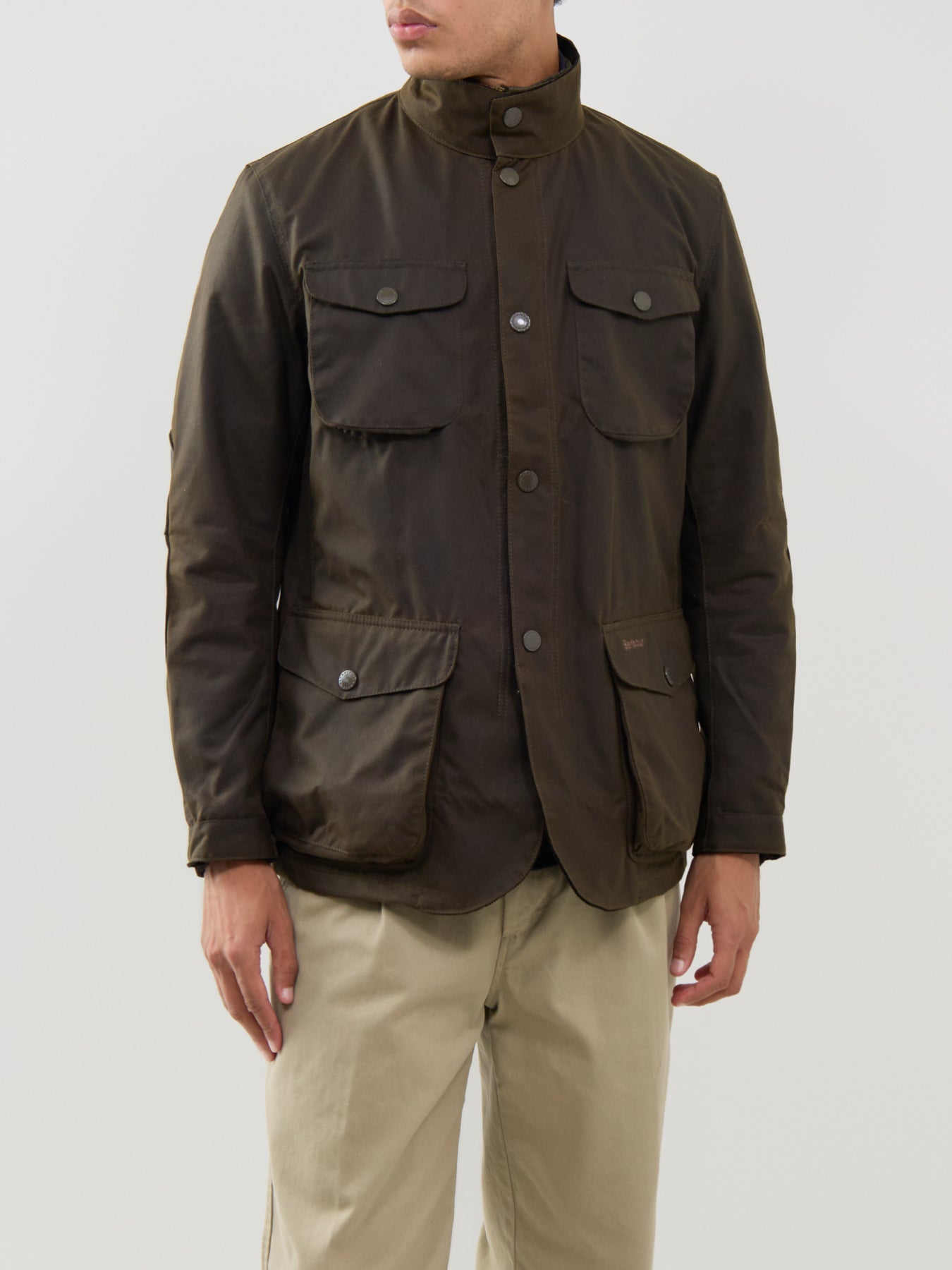 Ogston Wax Jacket Olive