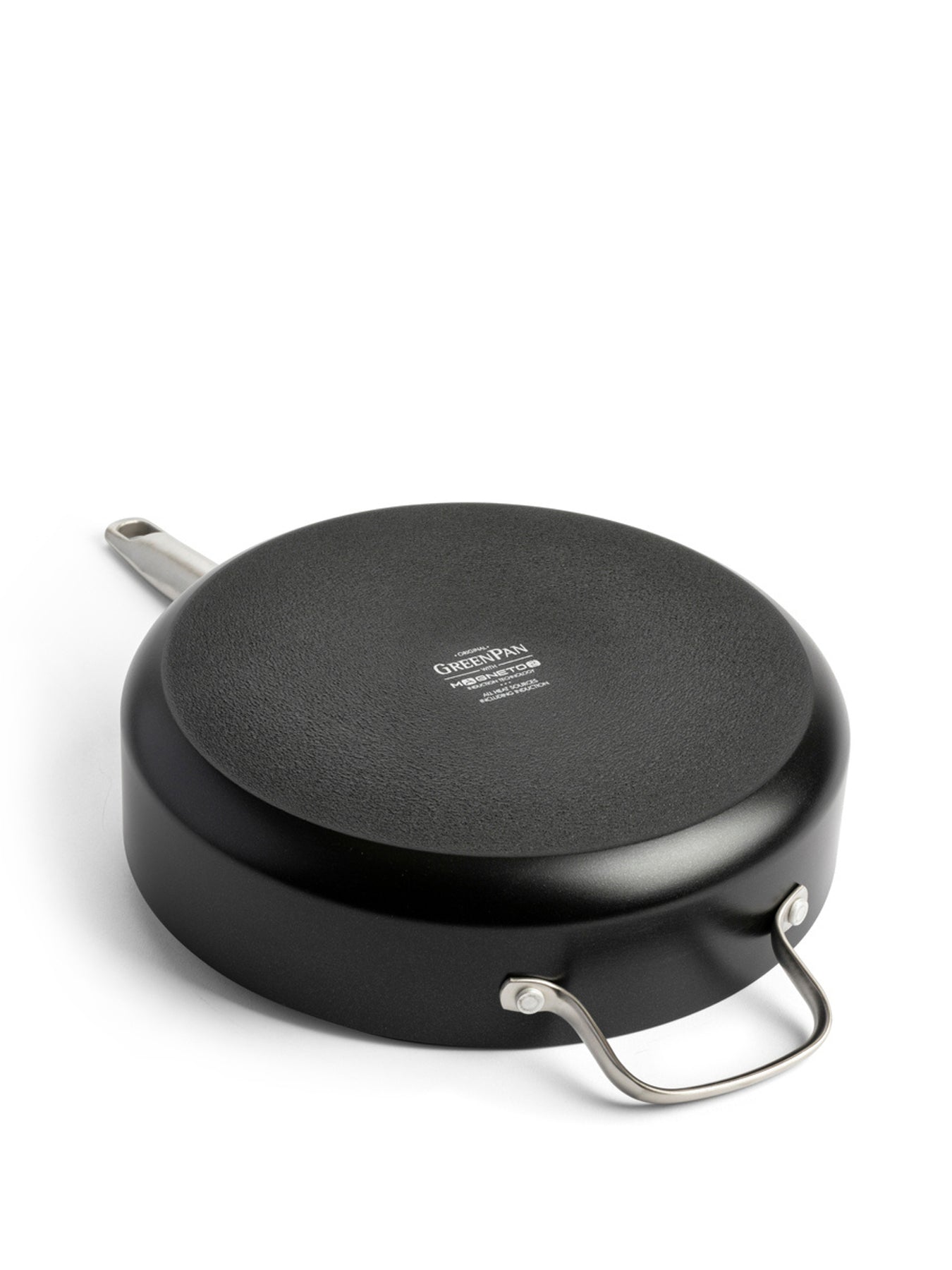 Covered Skillet with Stay-Cool Handle Black