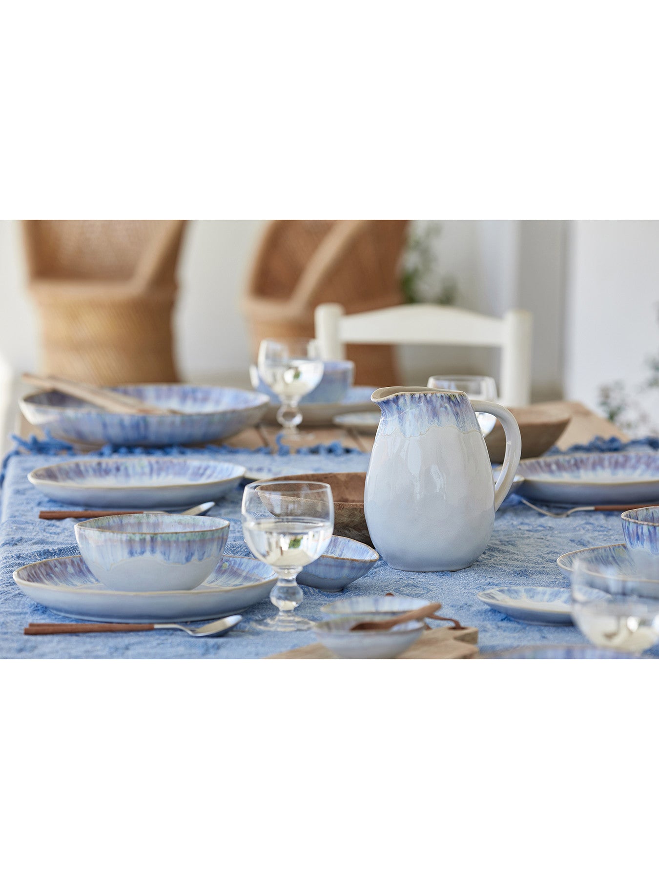 Brisa Ria Blue Soup Cereal Bowl