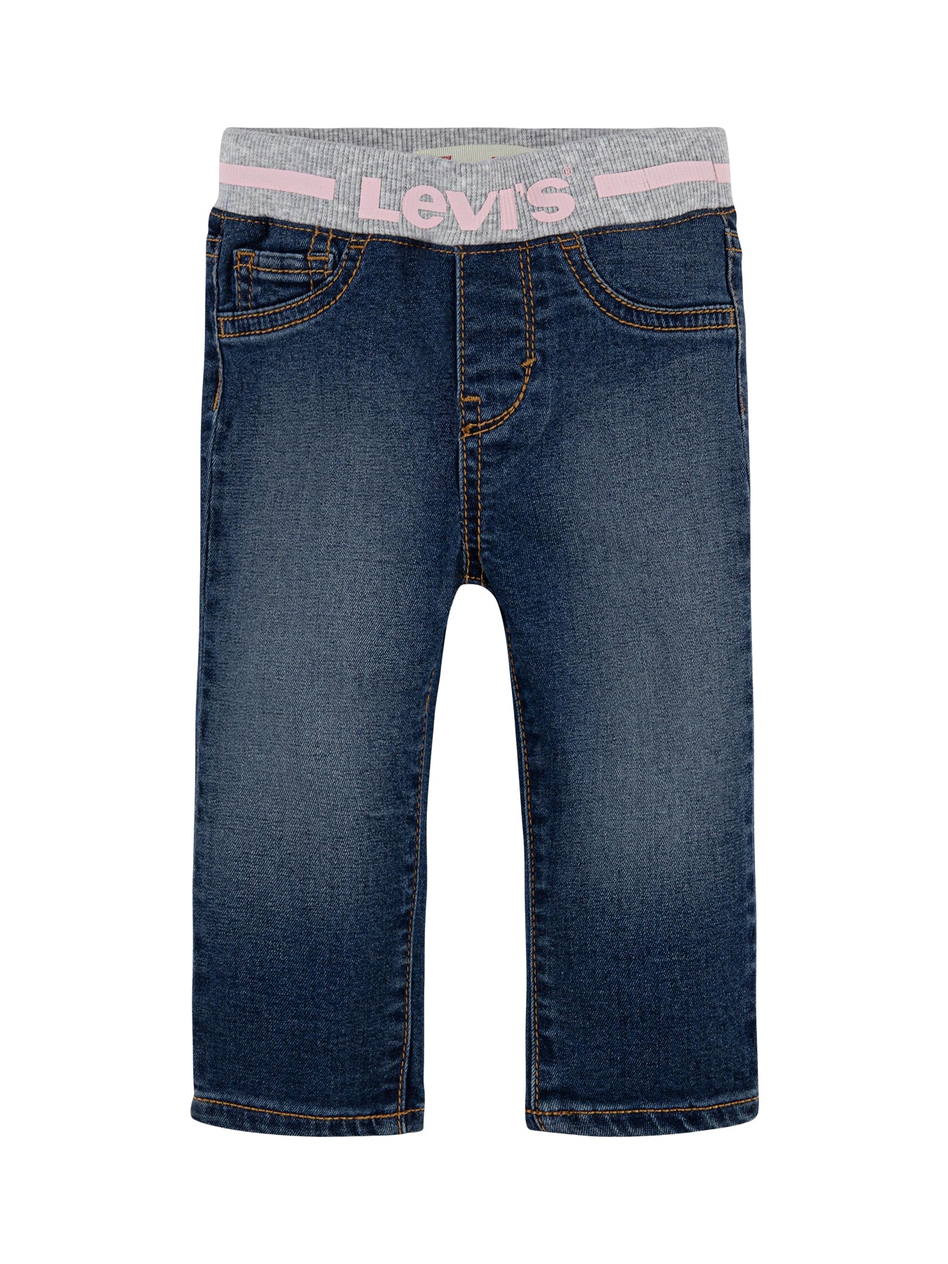 Pull On Skinny Jean Pink