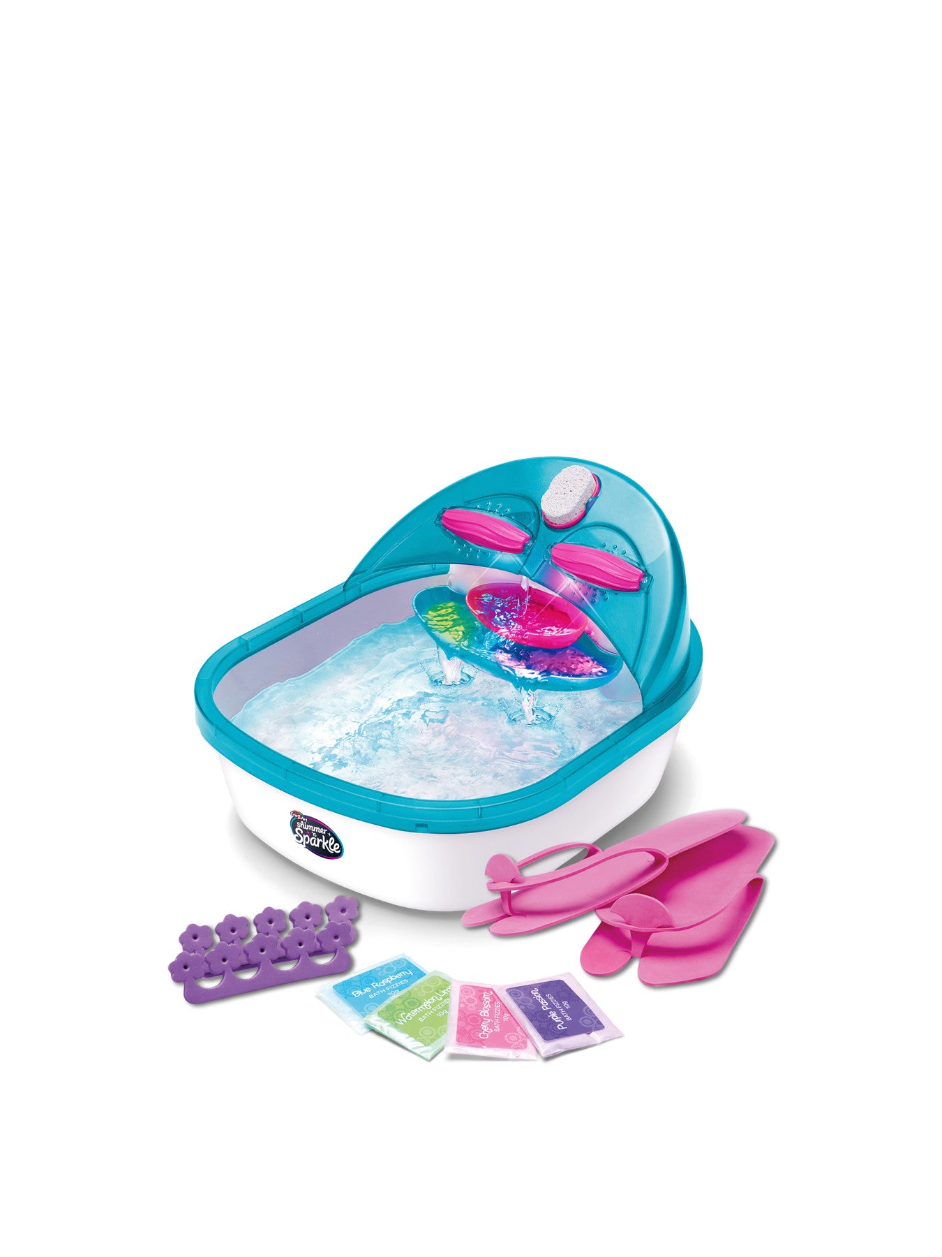 Shimmer N Sparkle 6-in-1 Real Massaging Foot Spa