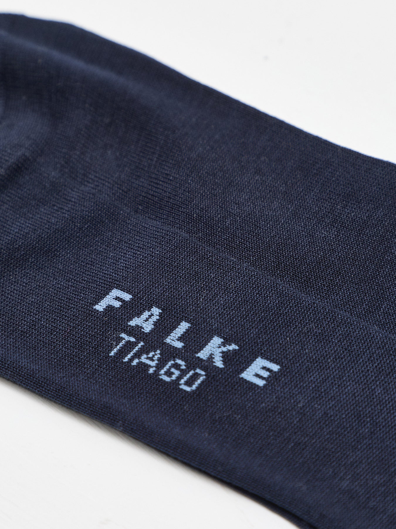 Cotton Blend Crew Socks Navy