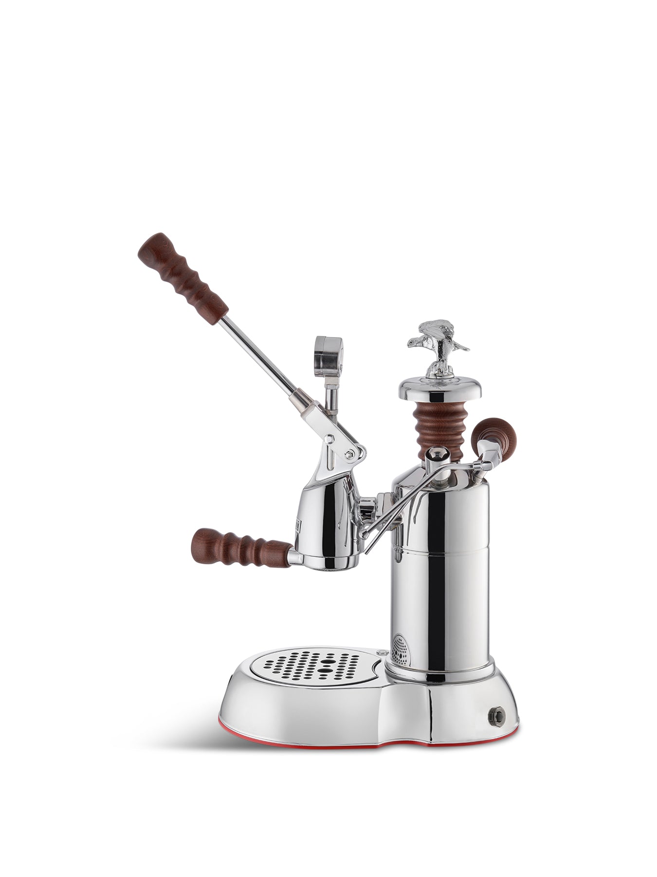 Lever Espresso Coffee Machine Polished Steel