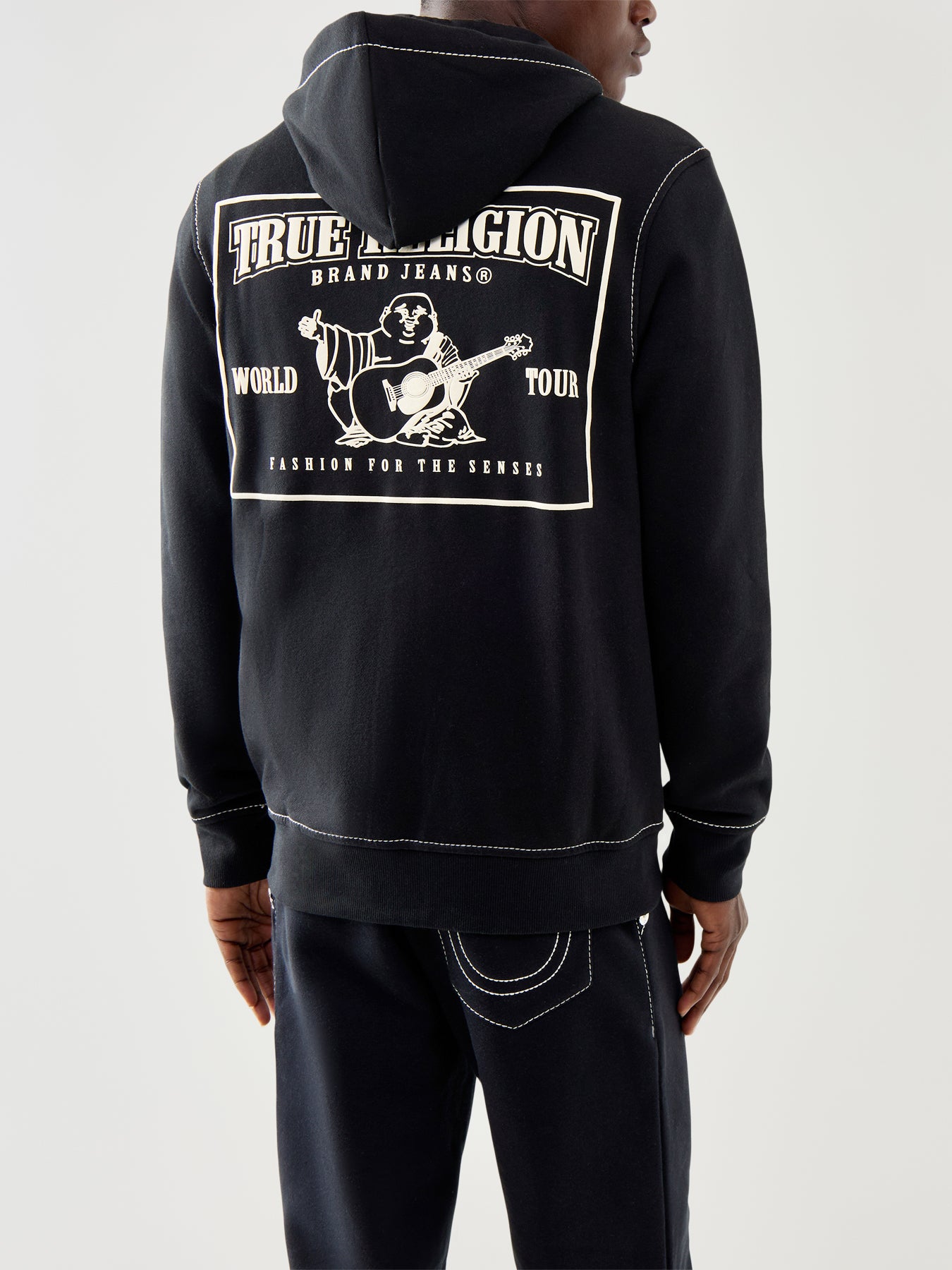 Big T Zip Up Hoodie