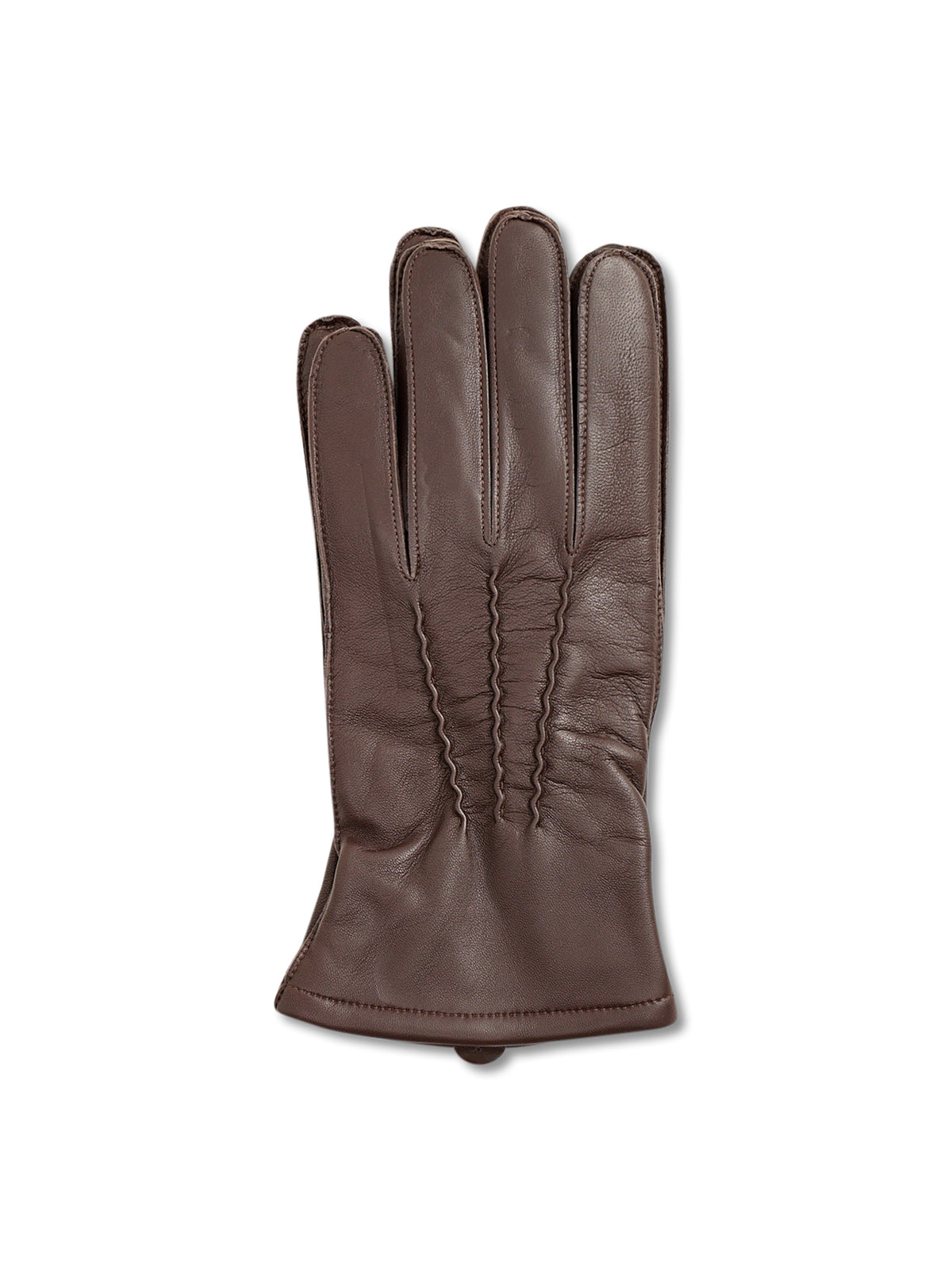 Leather Dilton Hairsheep Gloves - Brown
