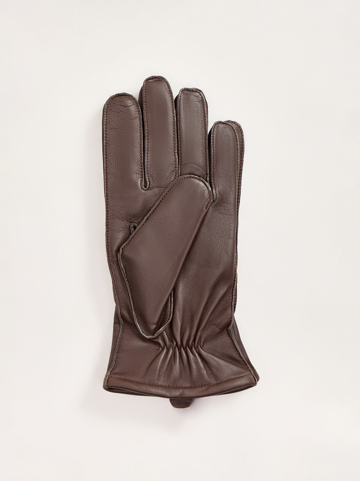 Leather Dilton Hairsheep Gloves - Brown