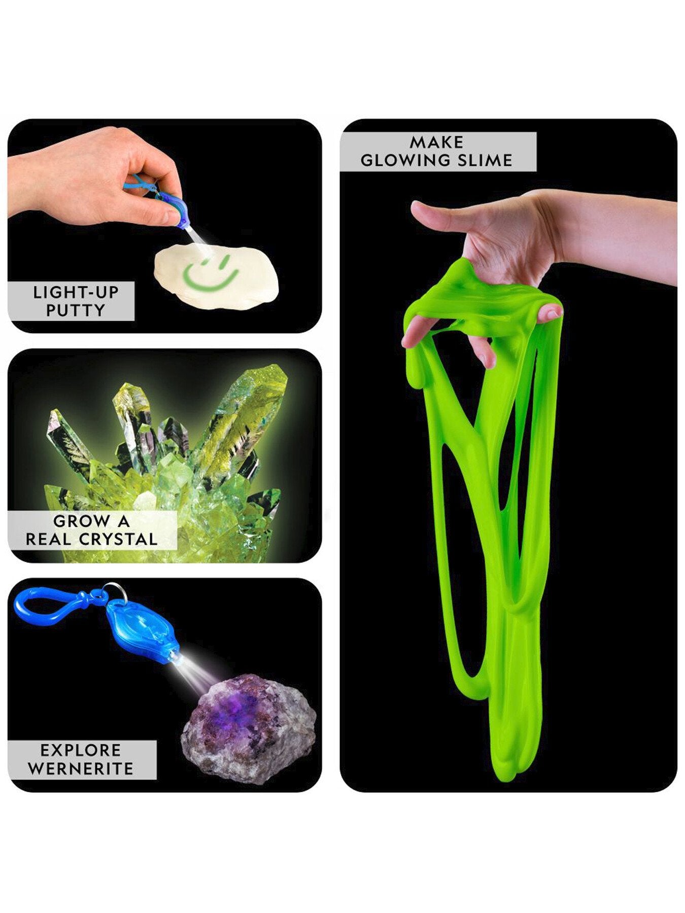 Glow-In-The-Dark Mega Science Kit