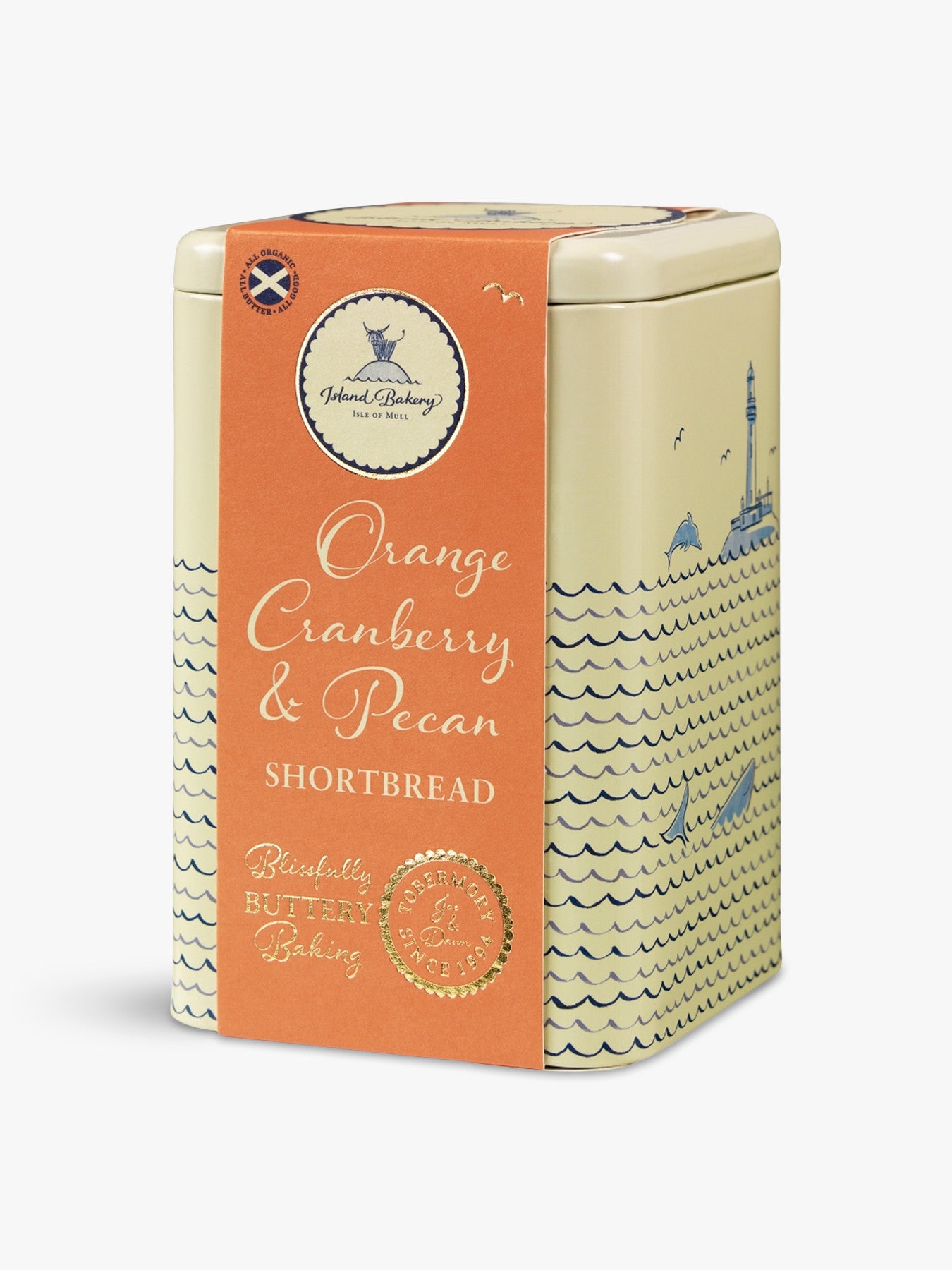 Orange Cranberry and Pecan Shortbread 215g