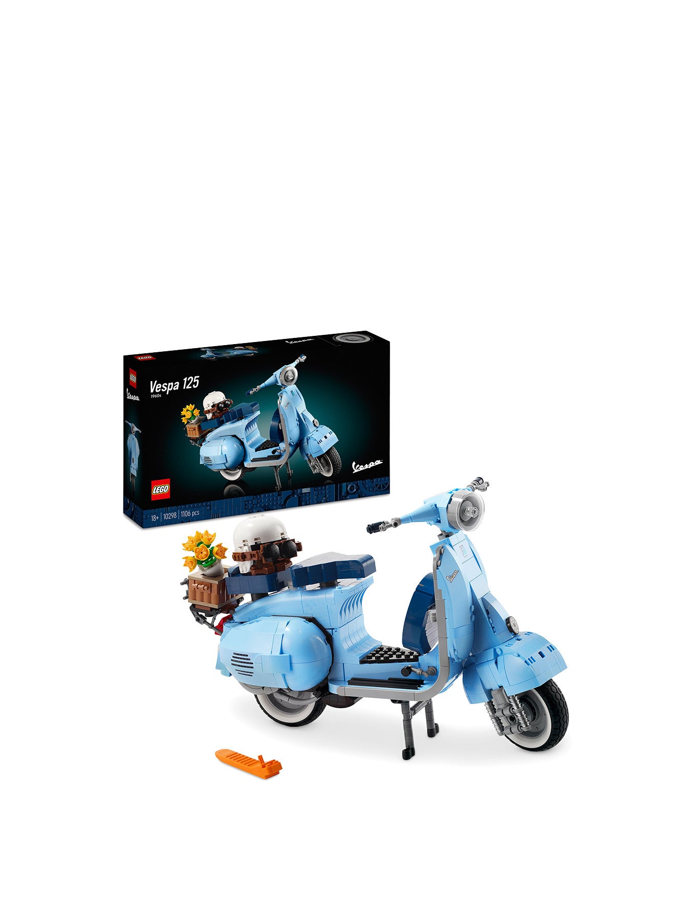 Vespa 125 Scooter Model Set 10298