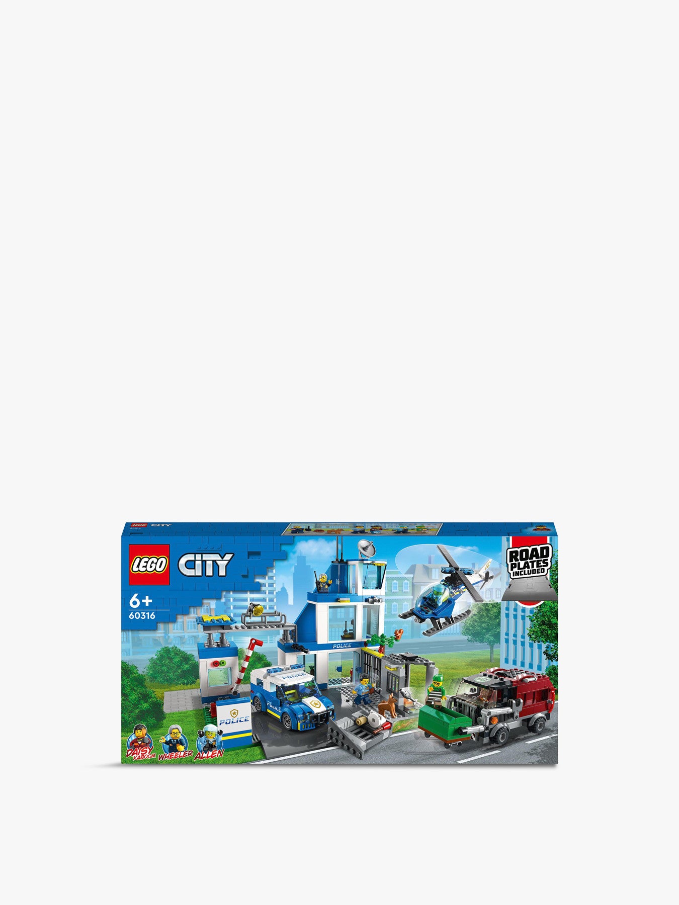 City Police Station Building Set 60316