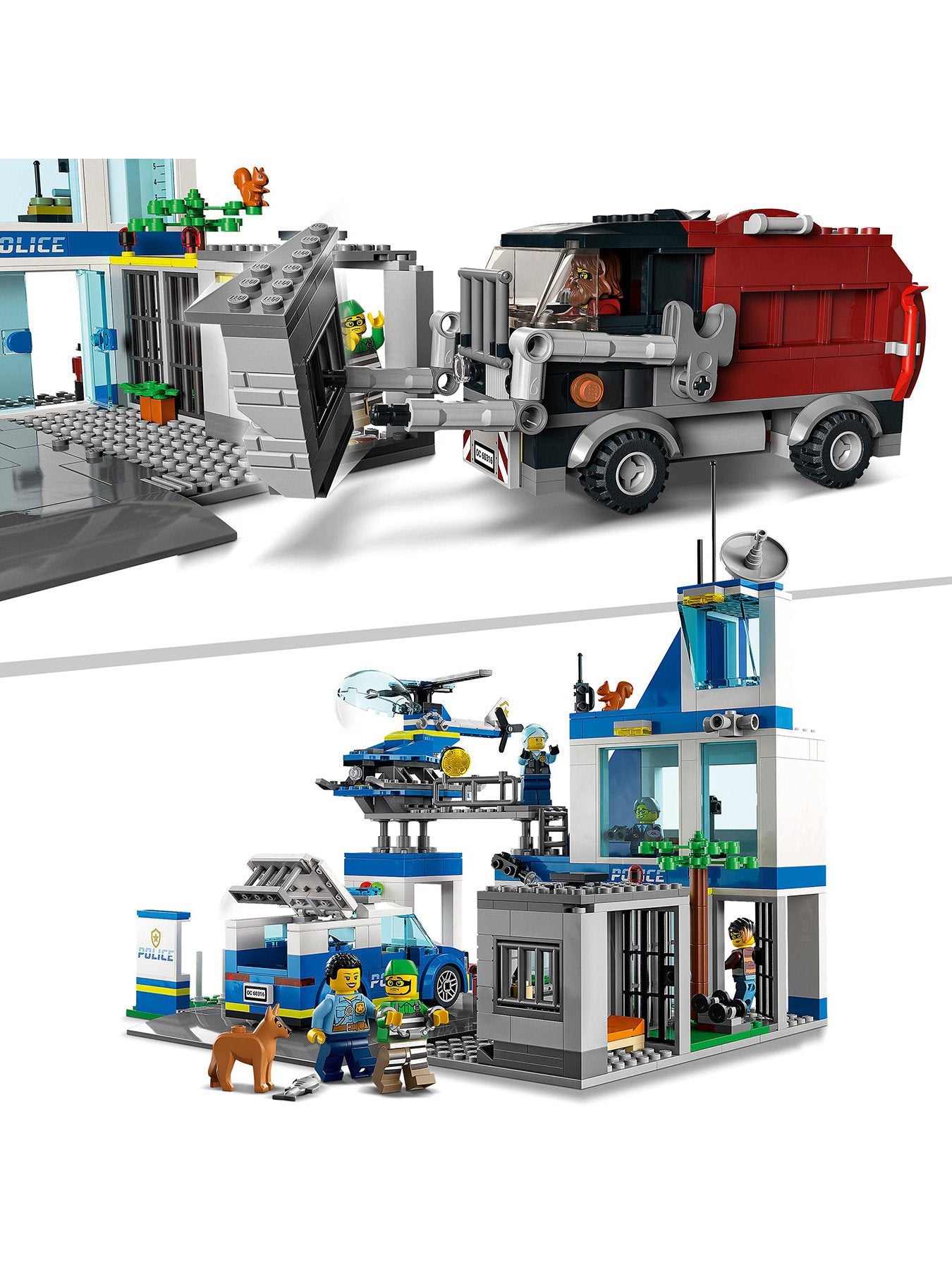 City Police Station Building Set 60316