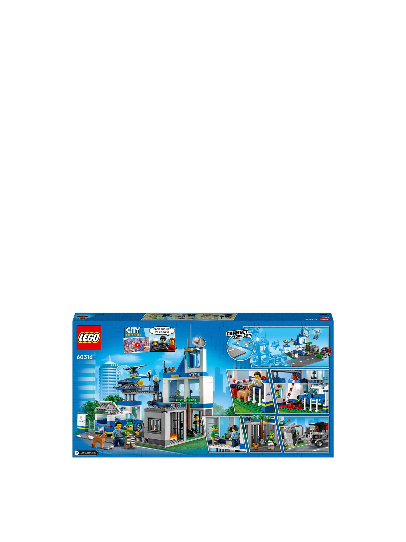 City Police Station Building Set 60316