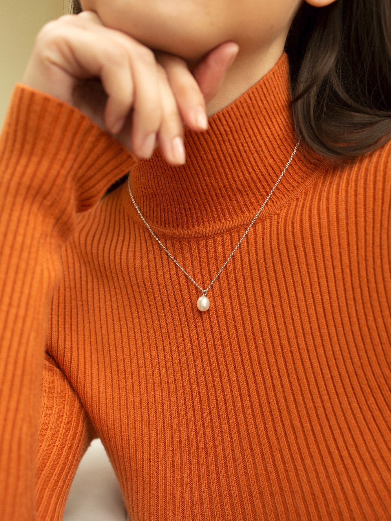 Favourite Pearl Drop Necklace