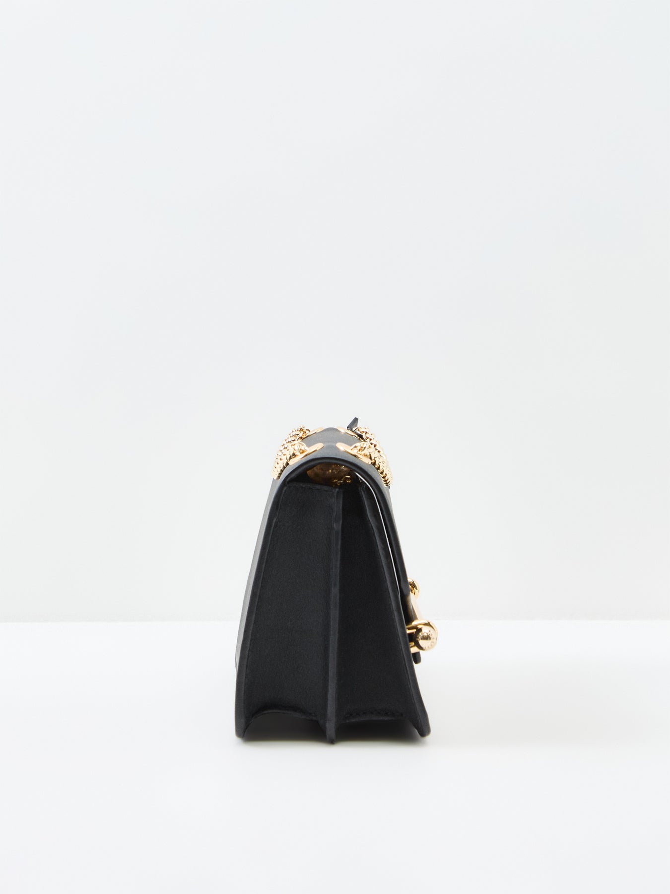 East/West Mini Leather Bag