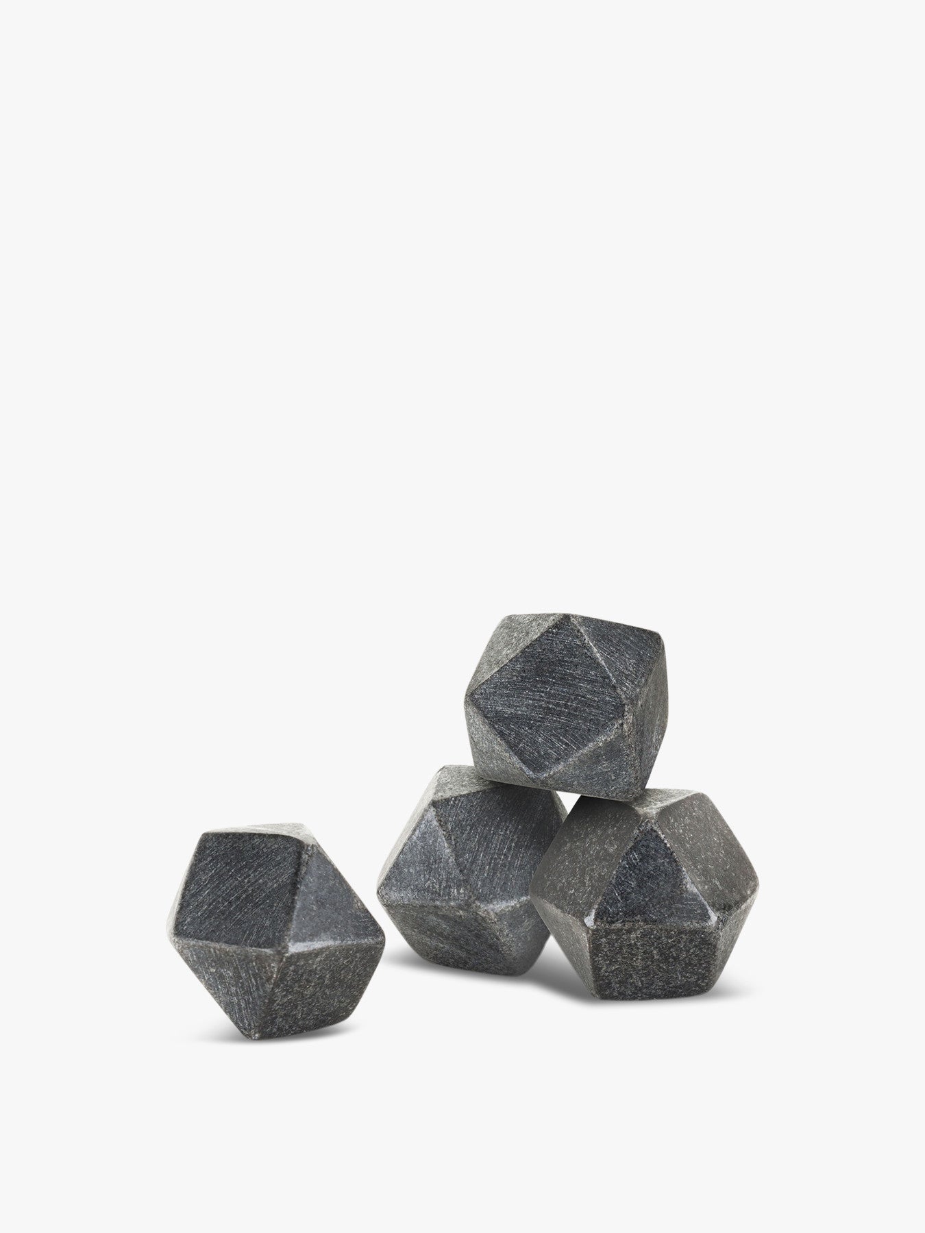 Hex Whisky Stones Set of 4