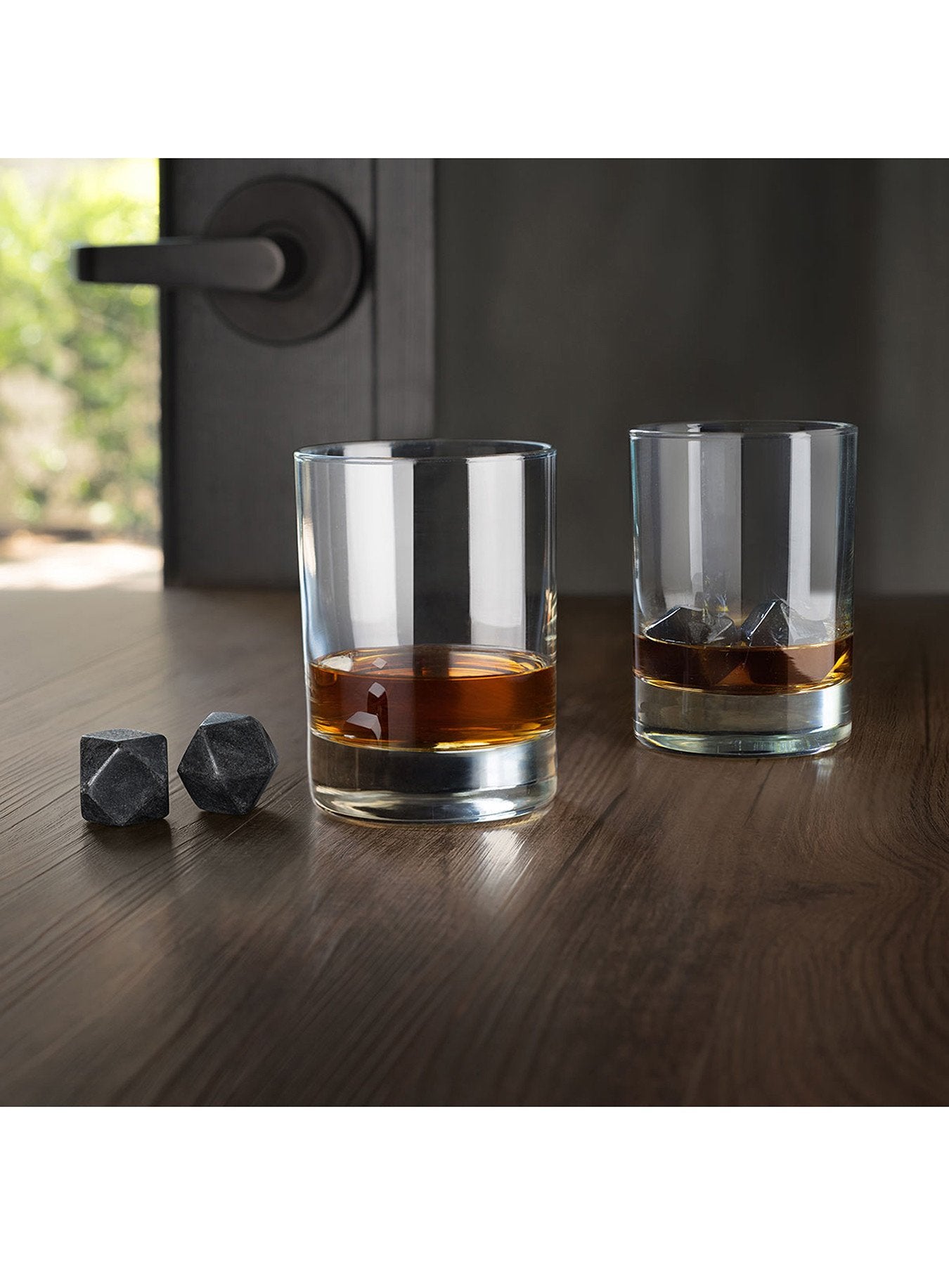 Hex Whisky Stones Set of 4