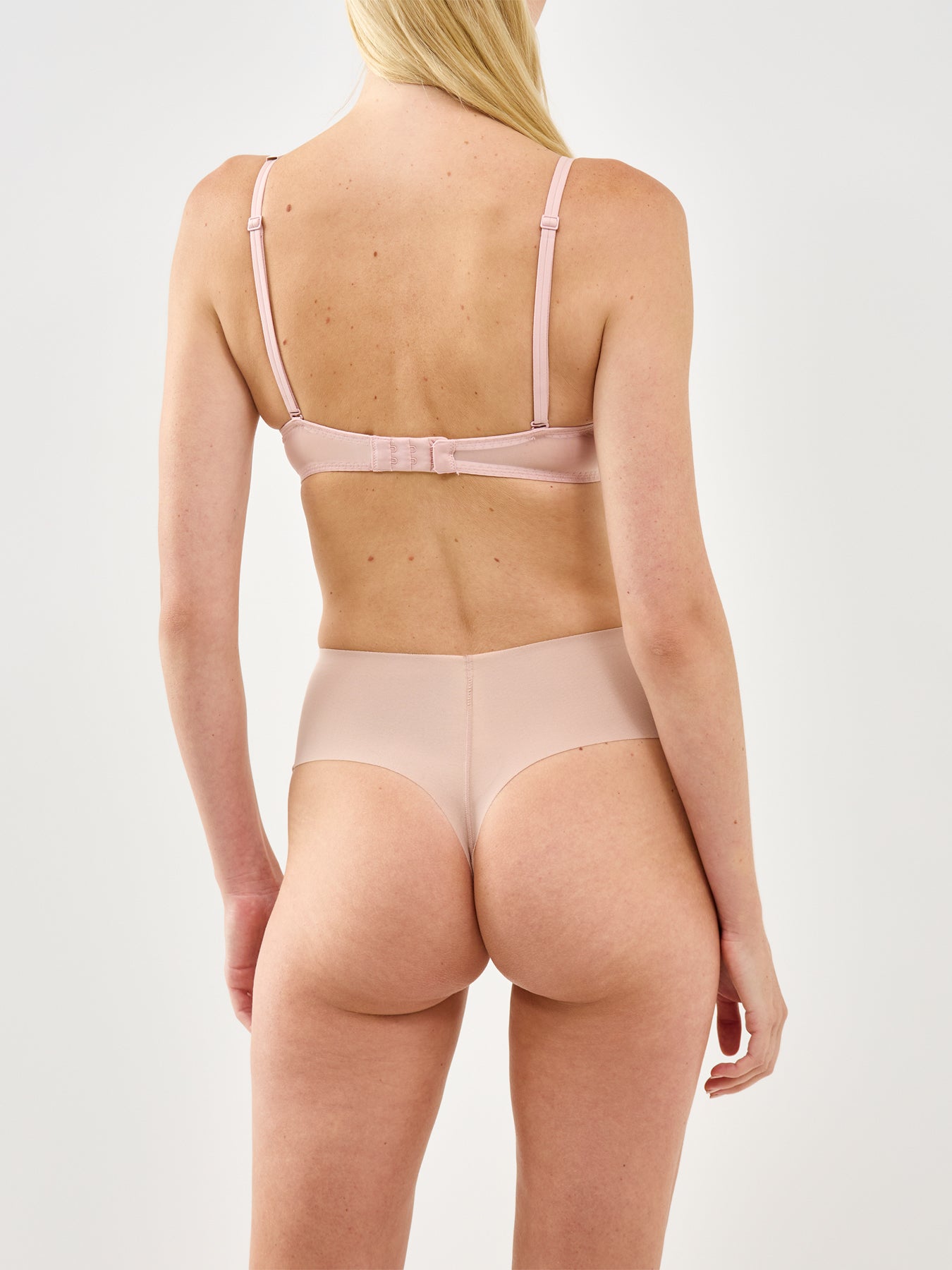 Sheer Marquisette Lightly Lined Demi Bra Subdued