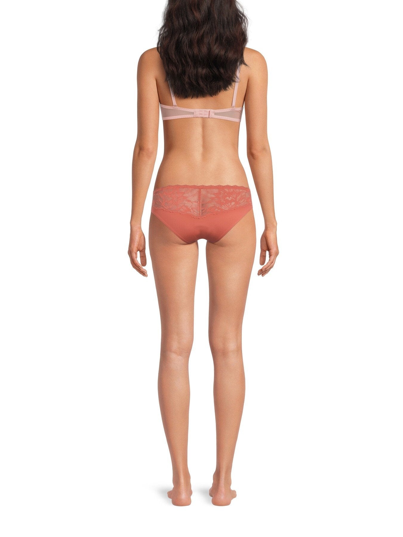 Sheer Marquisette Lightly Lined Demi Bra