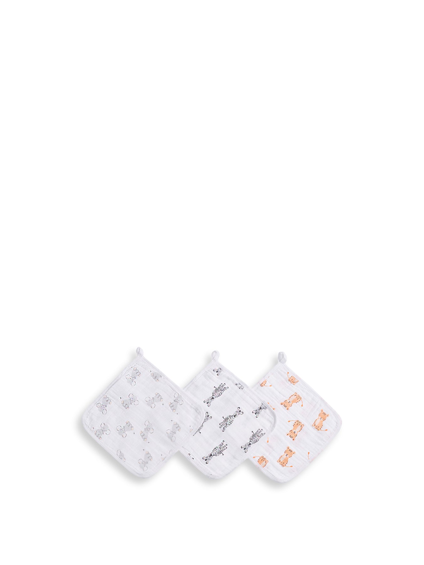Safari Babes Washcloth 3 Pack
