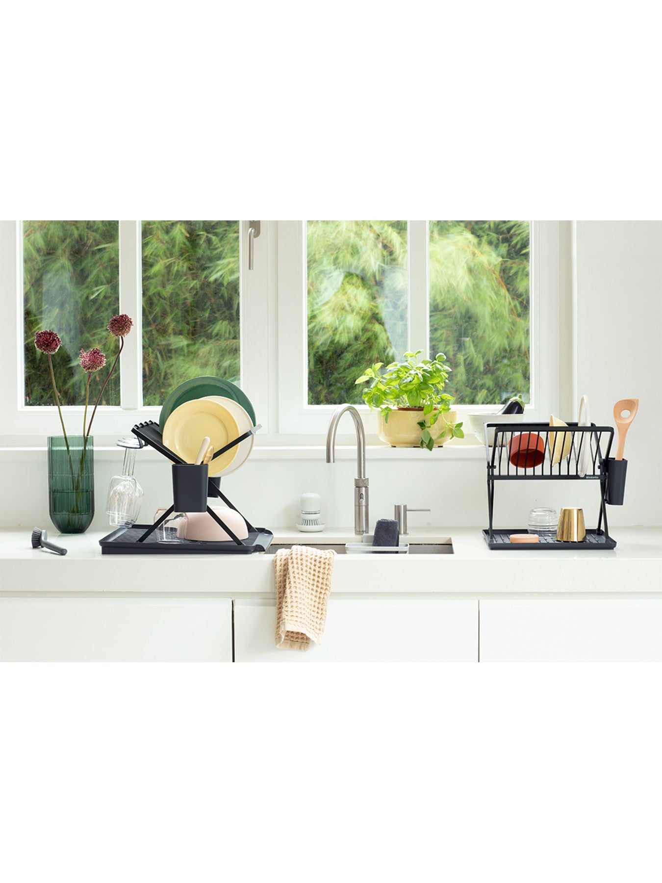 SinkSide Foldable Large Dish Drying Rack