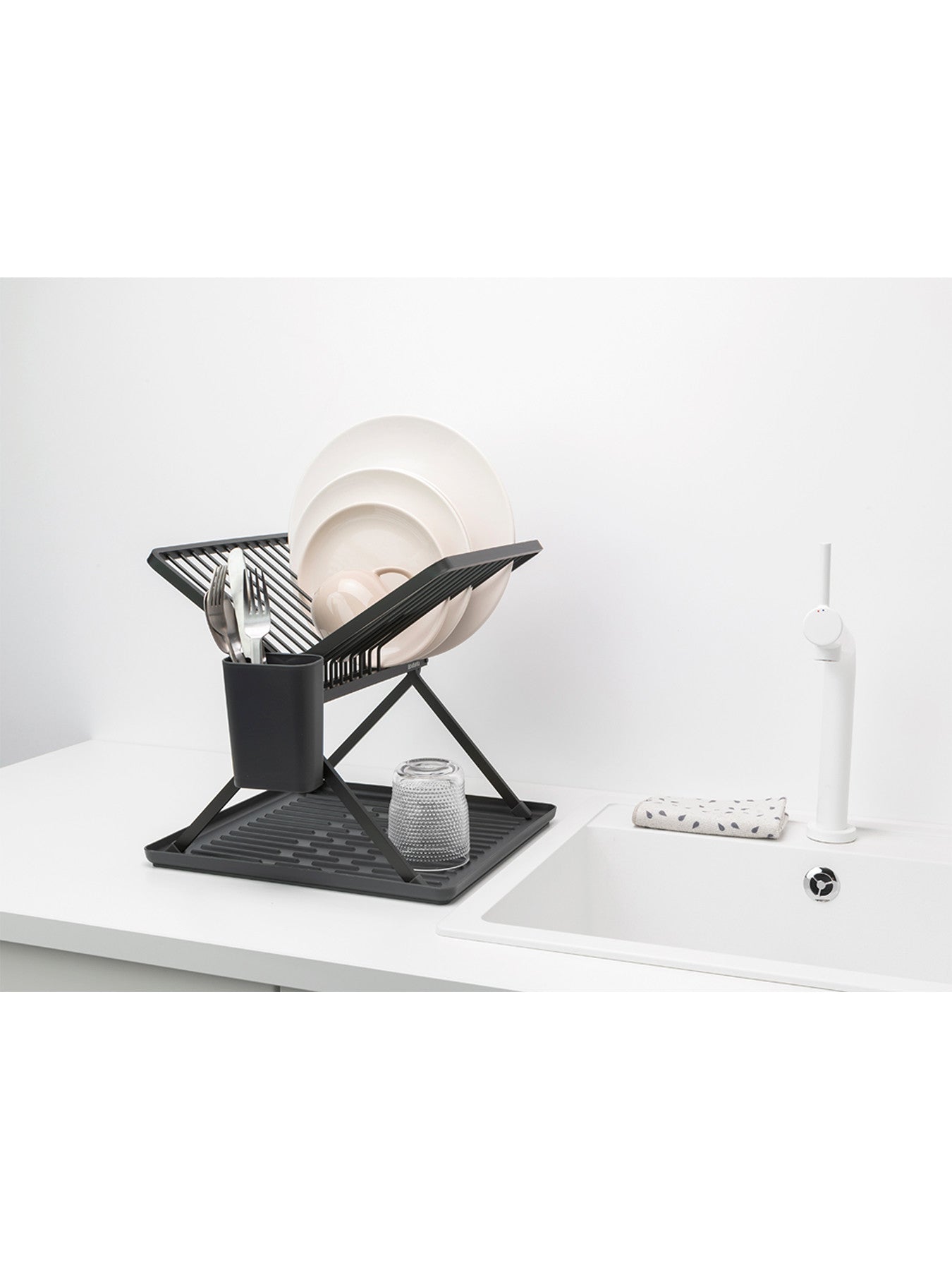 SinkSide Foldable Dish Drying Rack