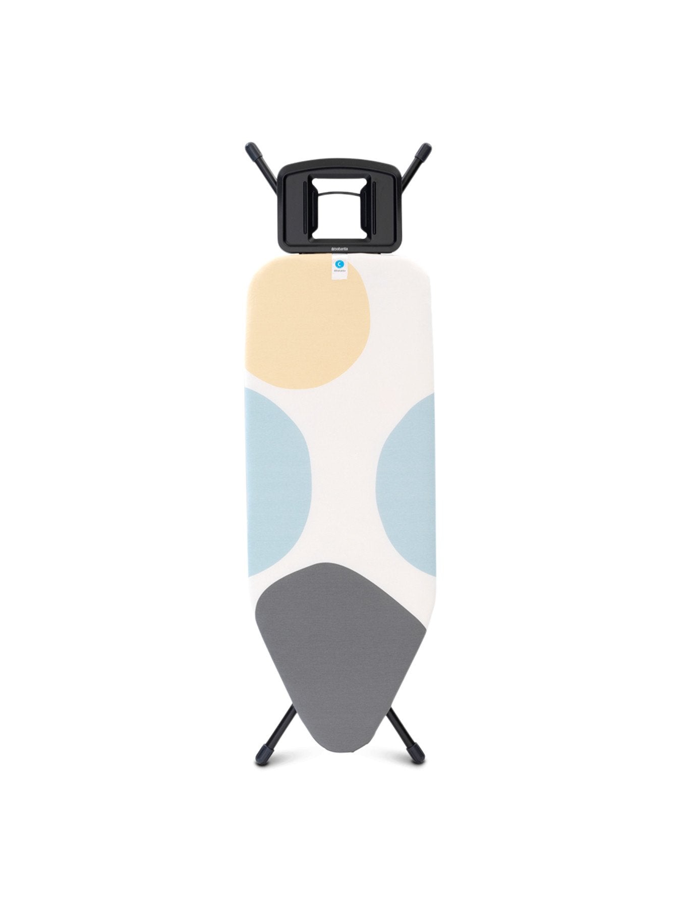 Ironing Board C with Solid Steam Iron Rest 124x45 cm