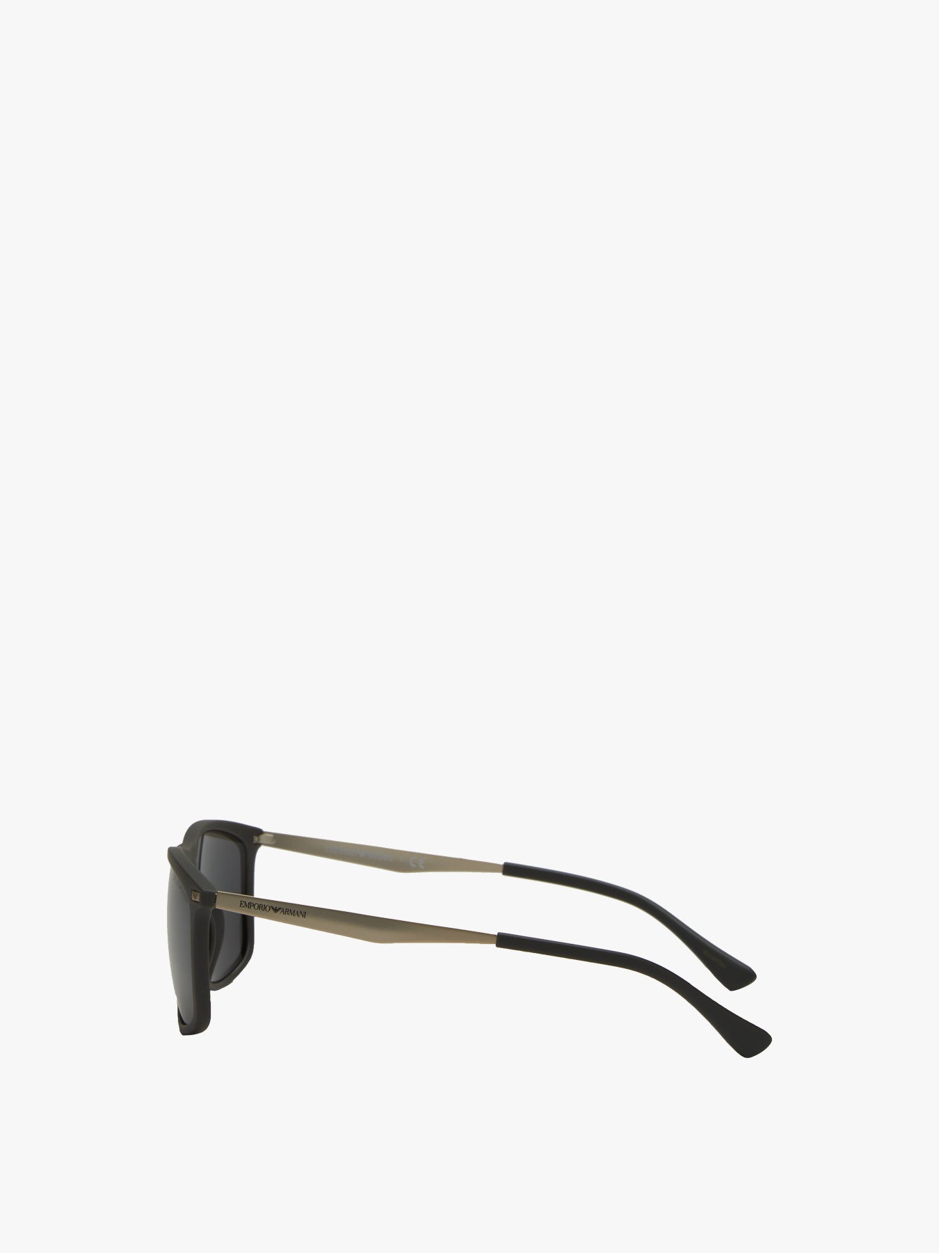 Rectangular Injected Mens Sunglasses MATTE GREY