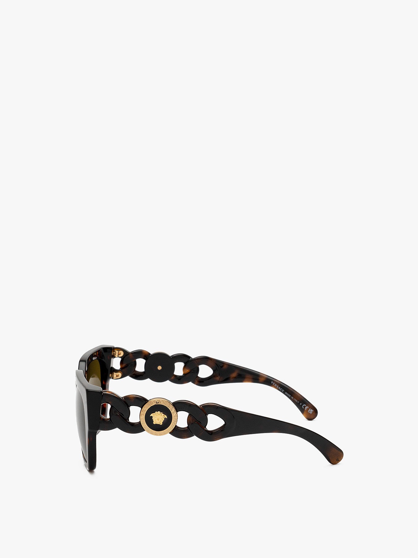 Rectangular Logo Acetate Sunglasses