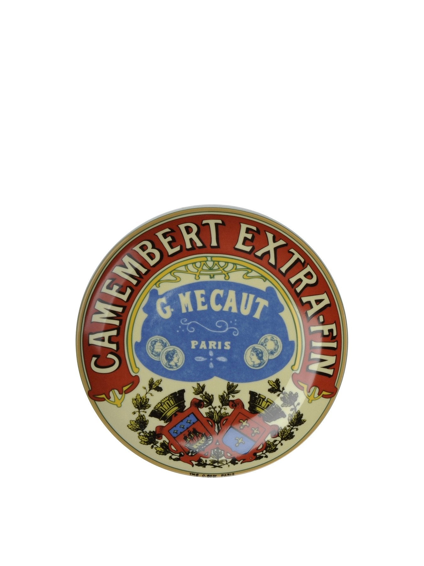 Classic Camembert Canape Plates Set of 4