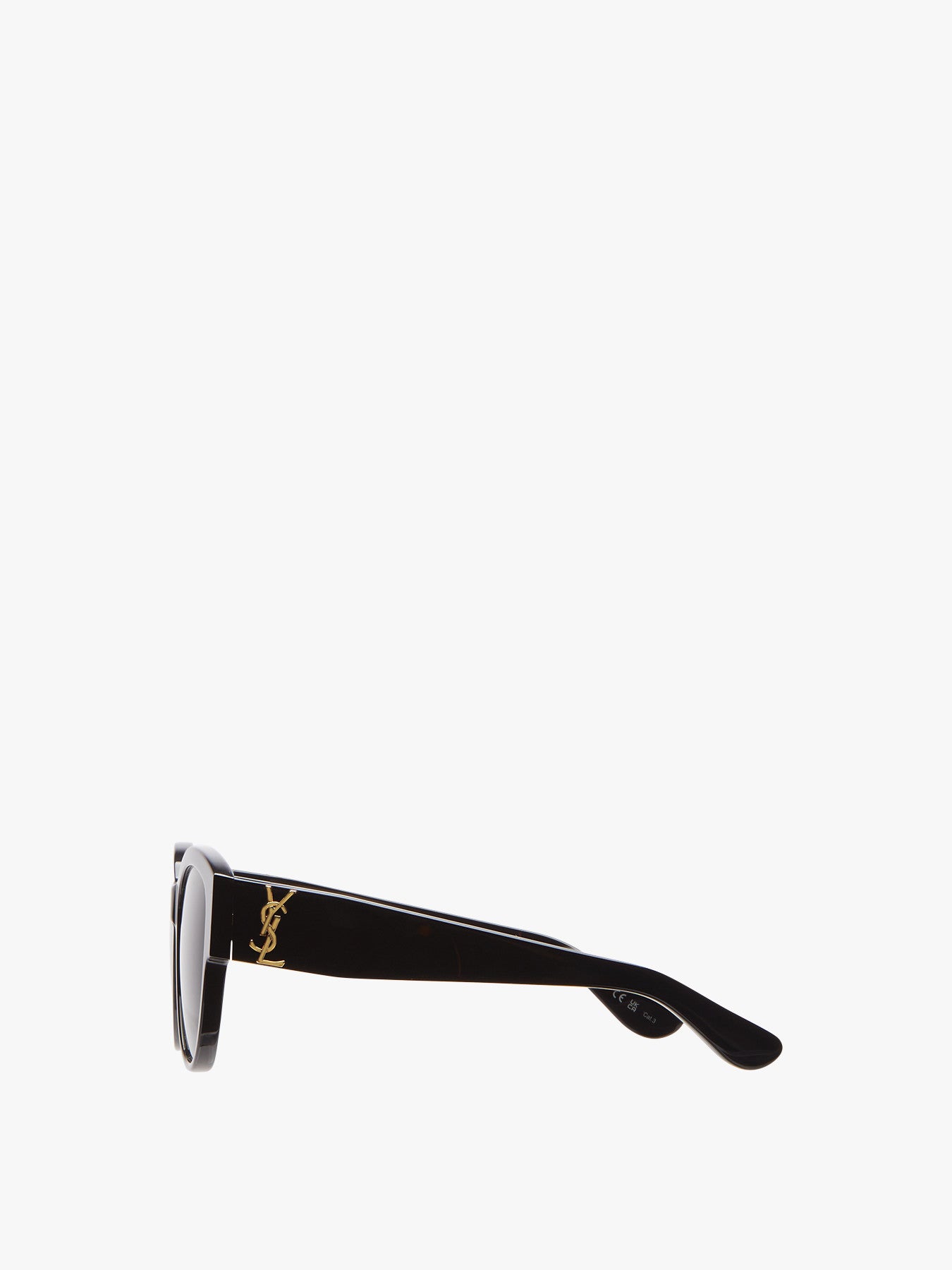 SLM3 Butterfly Black Acetate Sunglasses