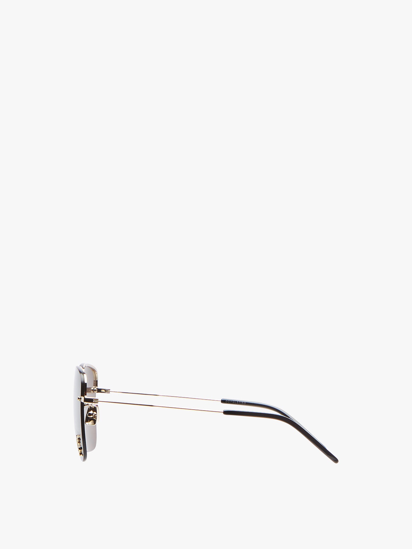 SL312M Square Rimless Metal Sunglasses