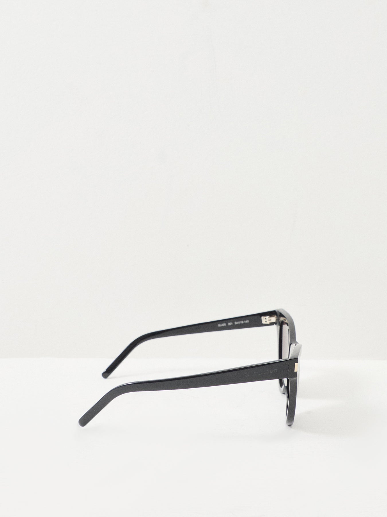 SL425 Cat-Eye Black Acetate Sunglasses