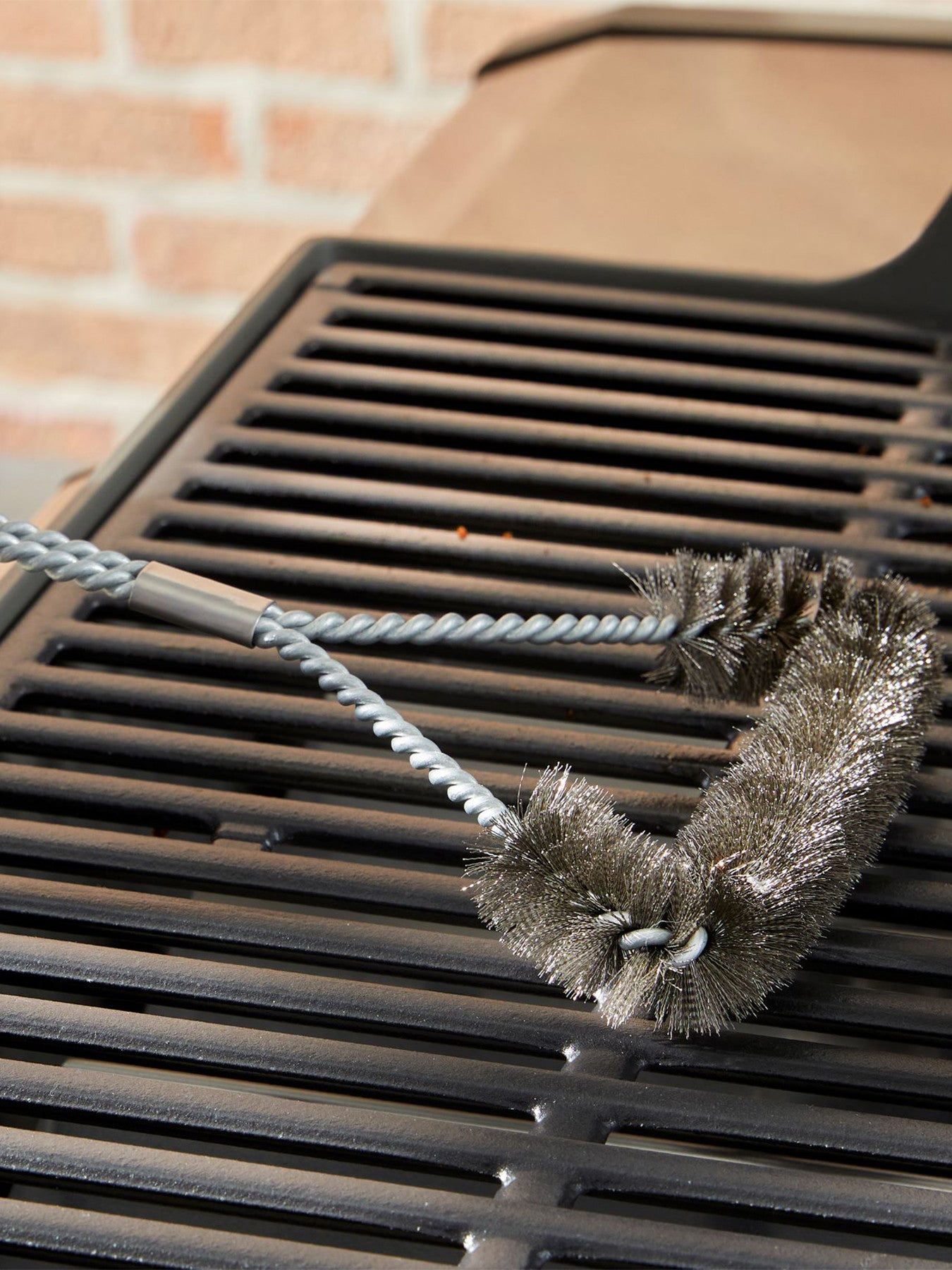 Three-Sided Grill Brush