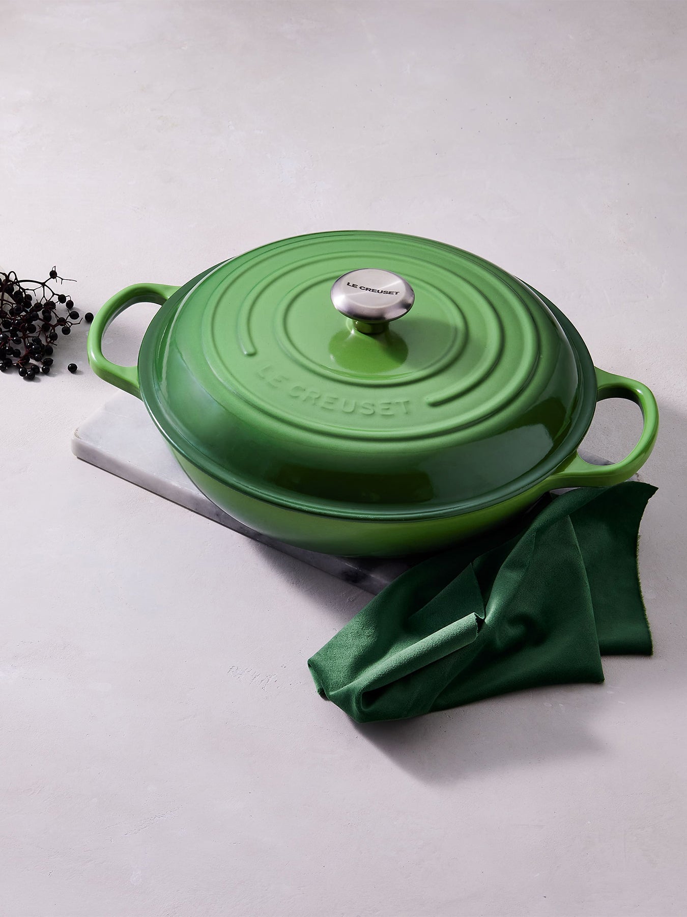 Cast Iron Shallow Casserole 30cm