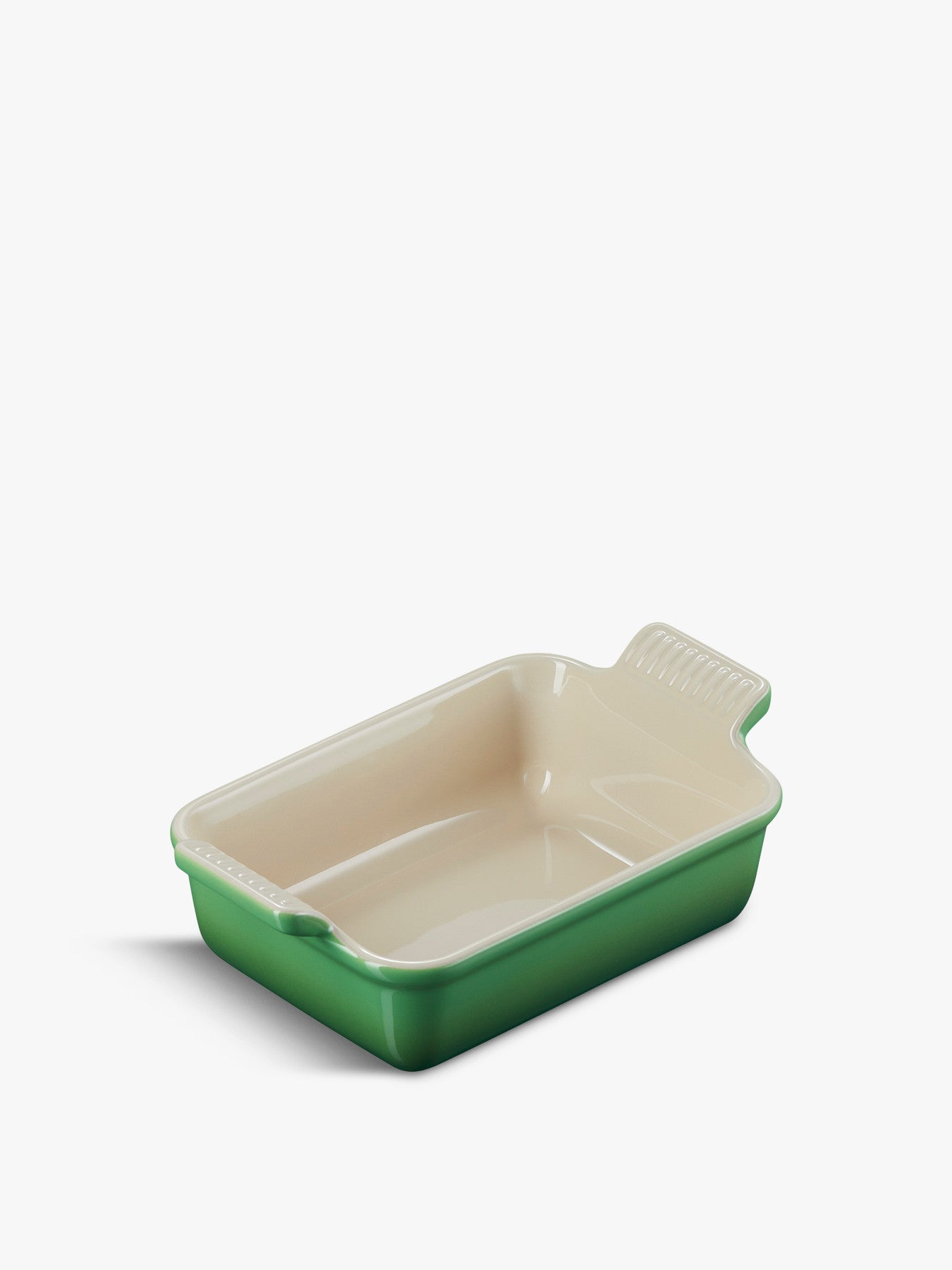 Stoneware Heritage Rectangular Dish Bamboo Green
