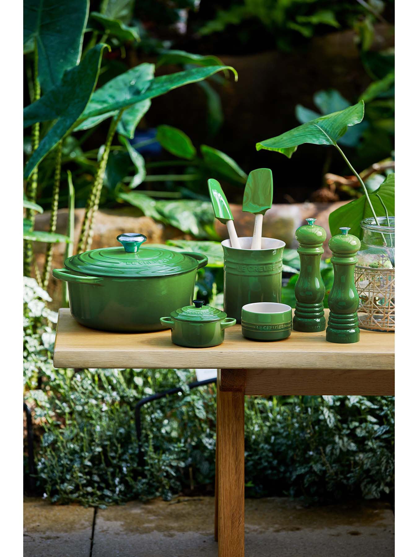 Stoneware Small Utensil Jar