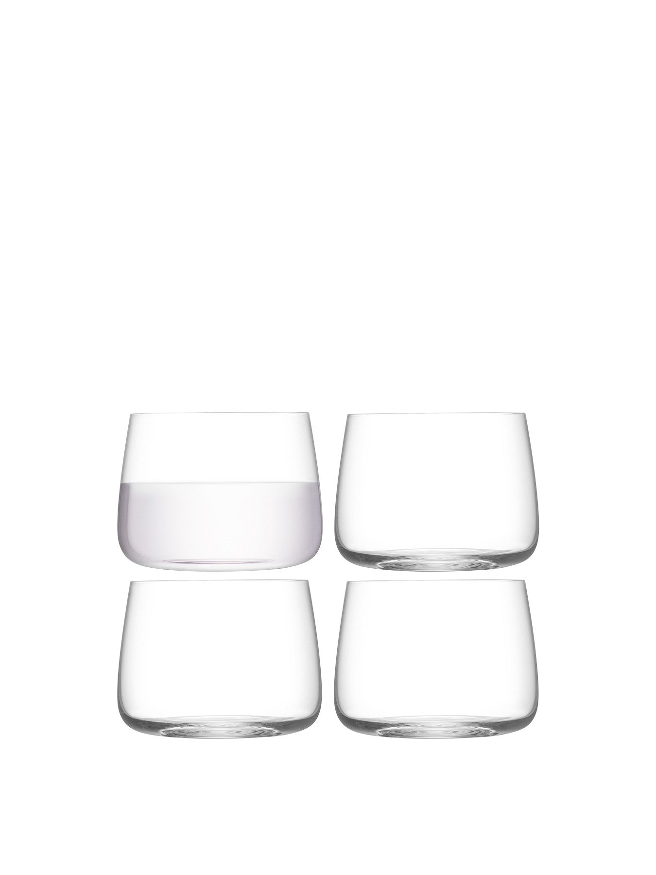 Metropolitan Stemless Glass Set of 4