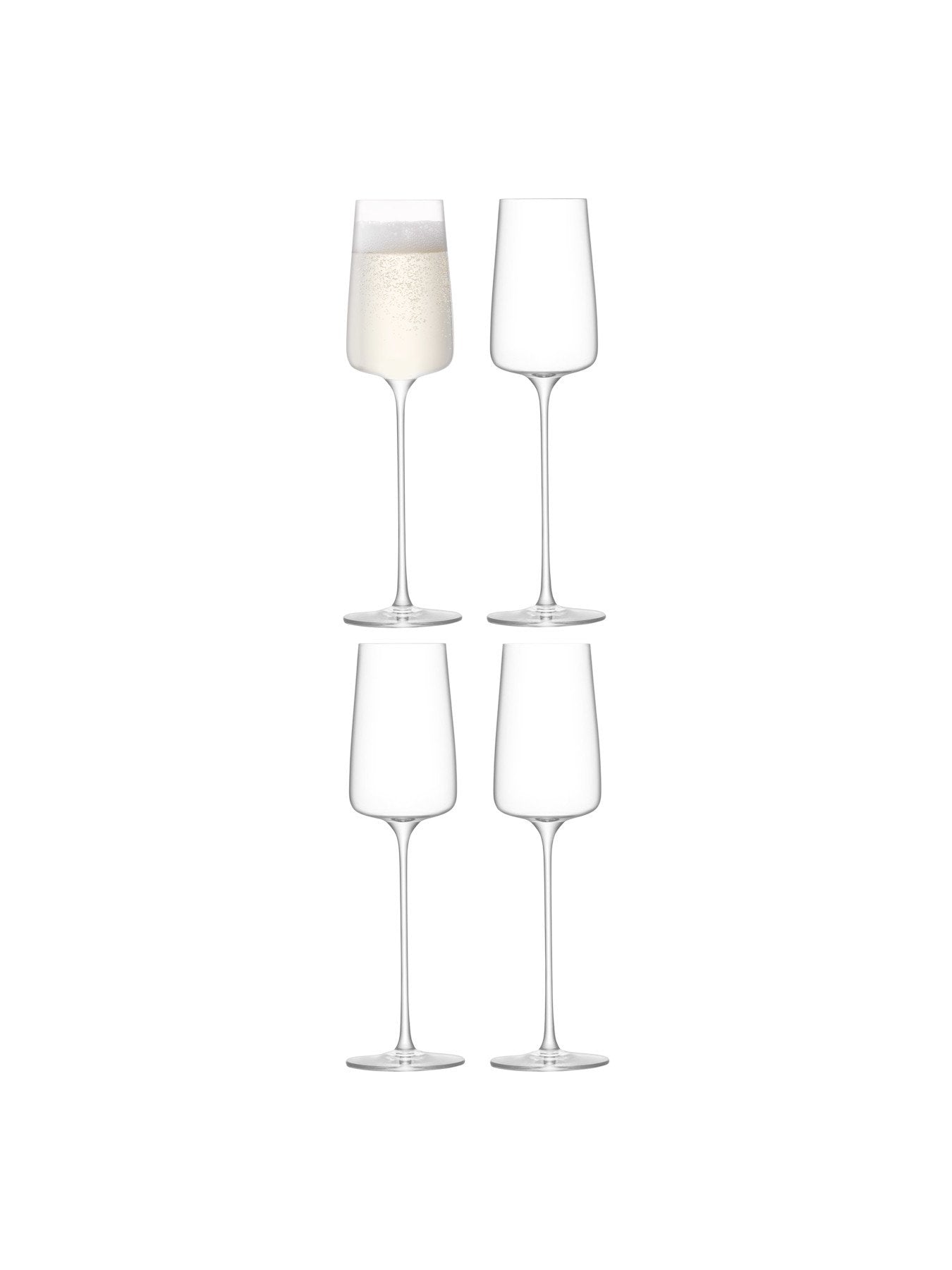 Metropolitan Champagne Flute Set of 4