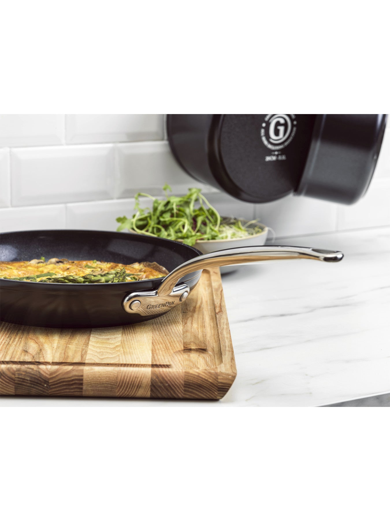 Barcelona Pro Heavy Guage Aluminium Frying Pan 20cm