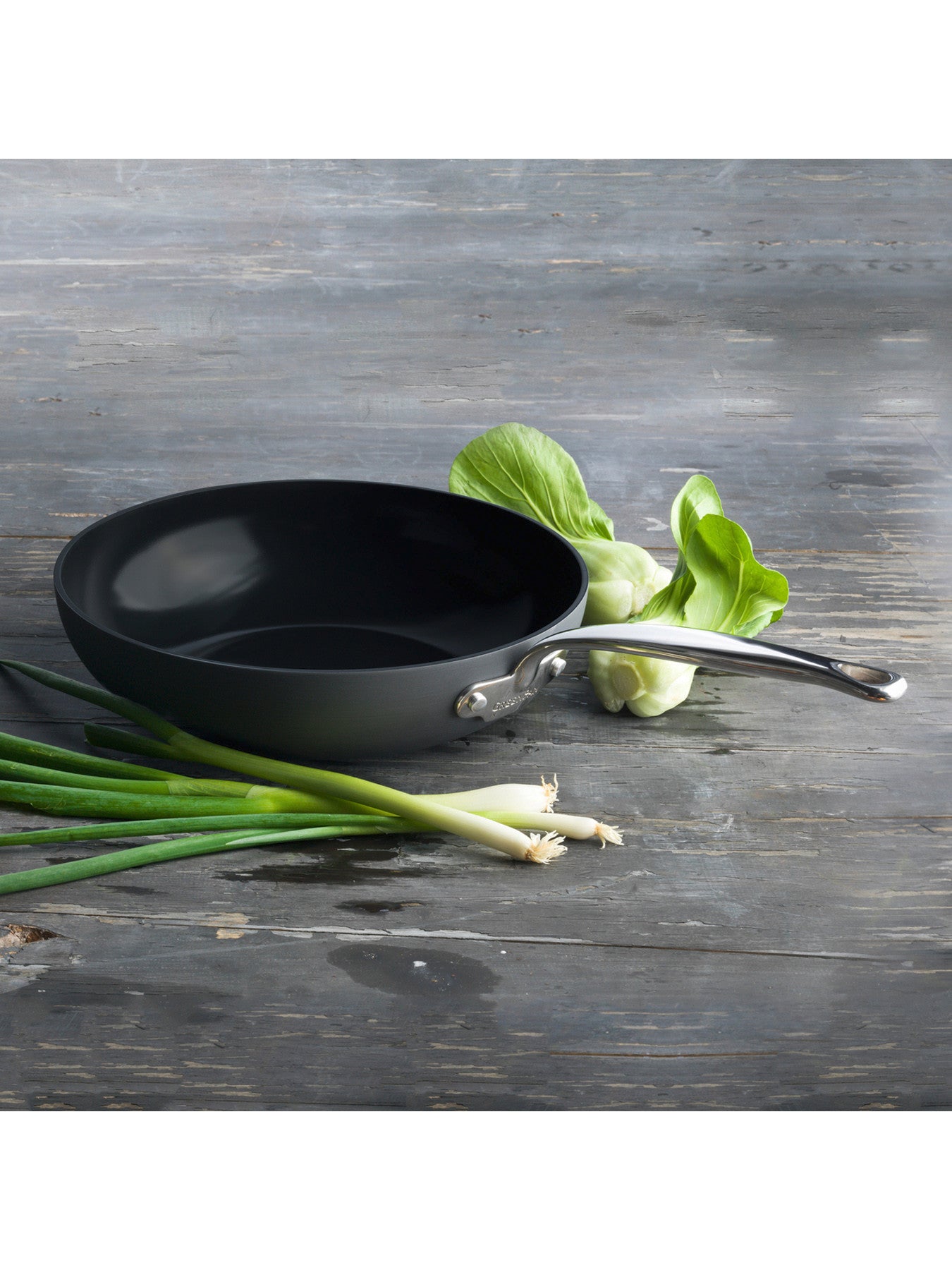 Barcelona Pro Heavy Guage Aluminium Open Wok 30cm