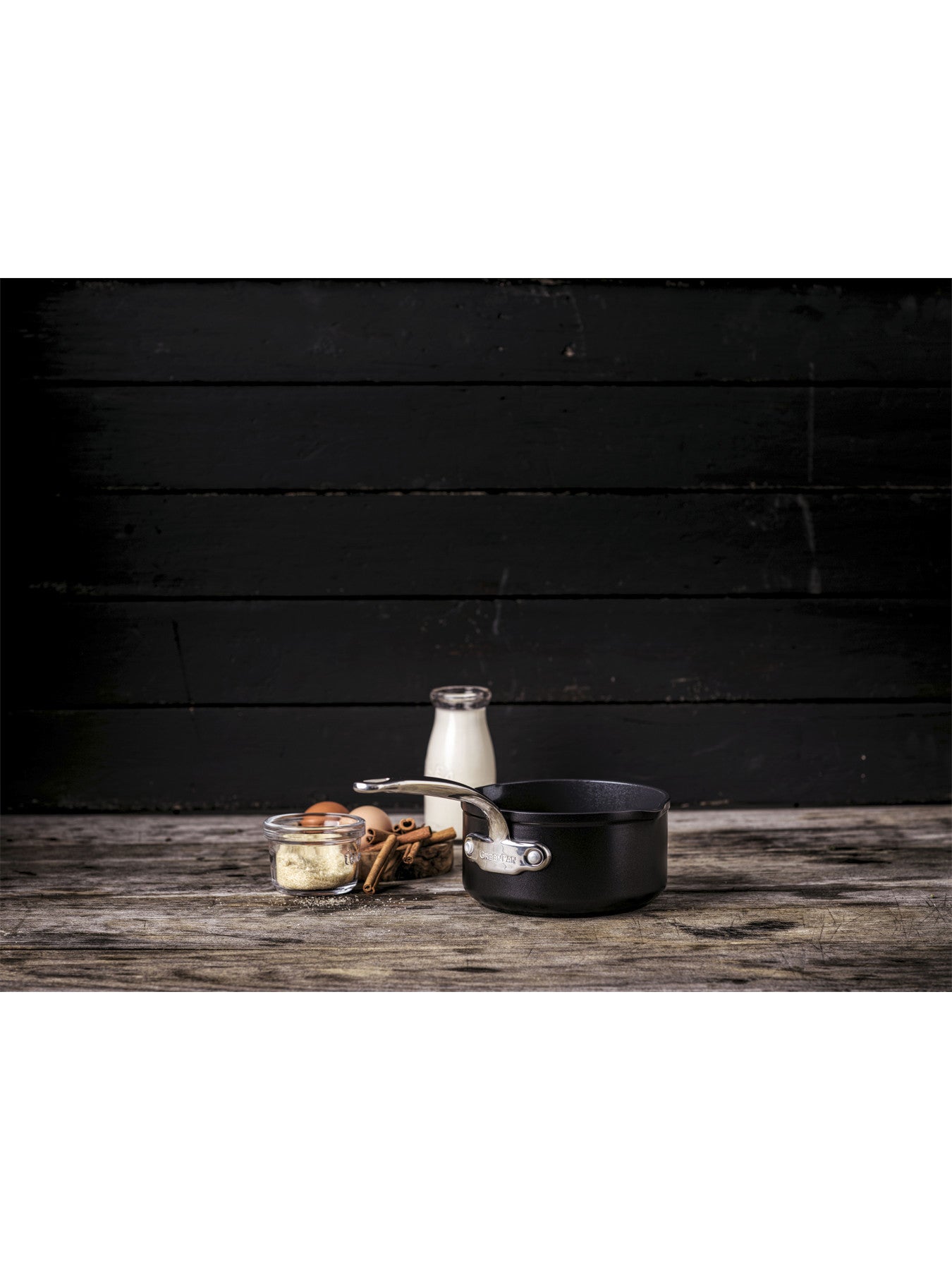 Barcelona Pro Heavy Guage Aluminium Milk Pan 16cm