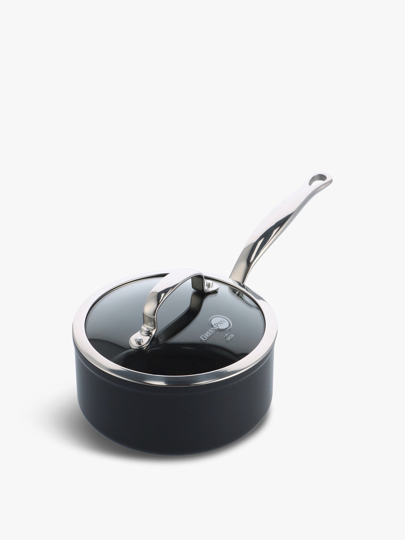 Barcelona Pro Heavy Guage Aluminium Saucepan 18cm